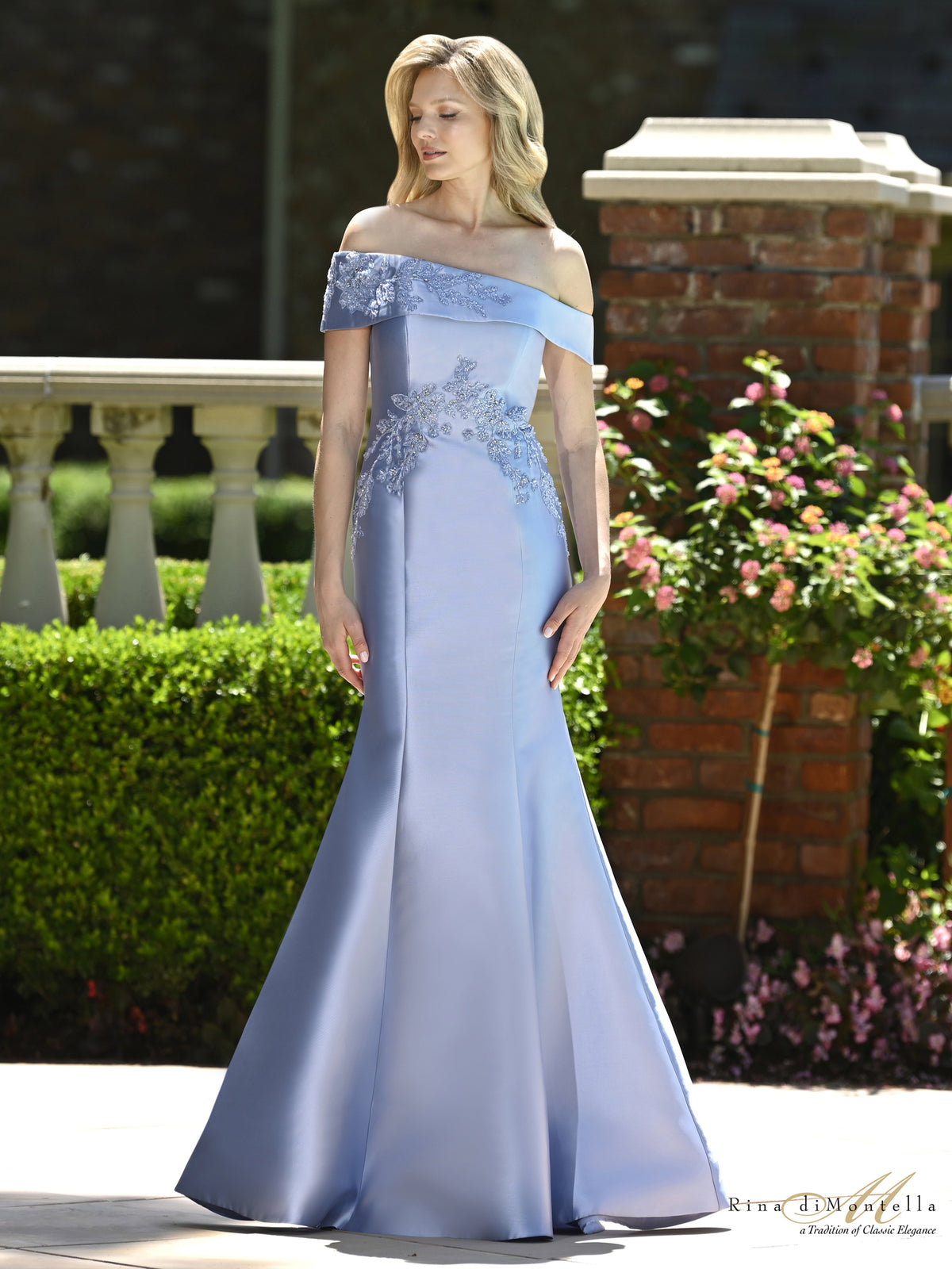 Rina Di Montella RD3619 Sky Blue