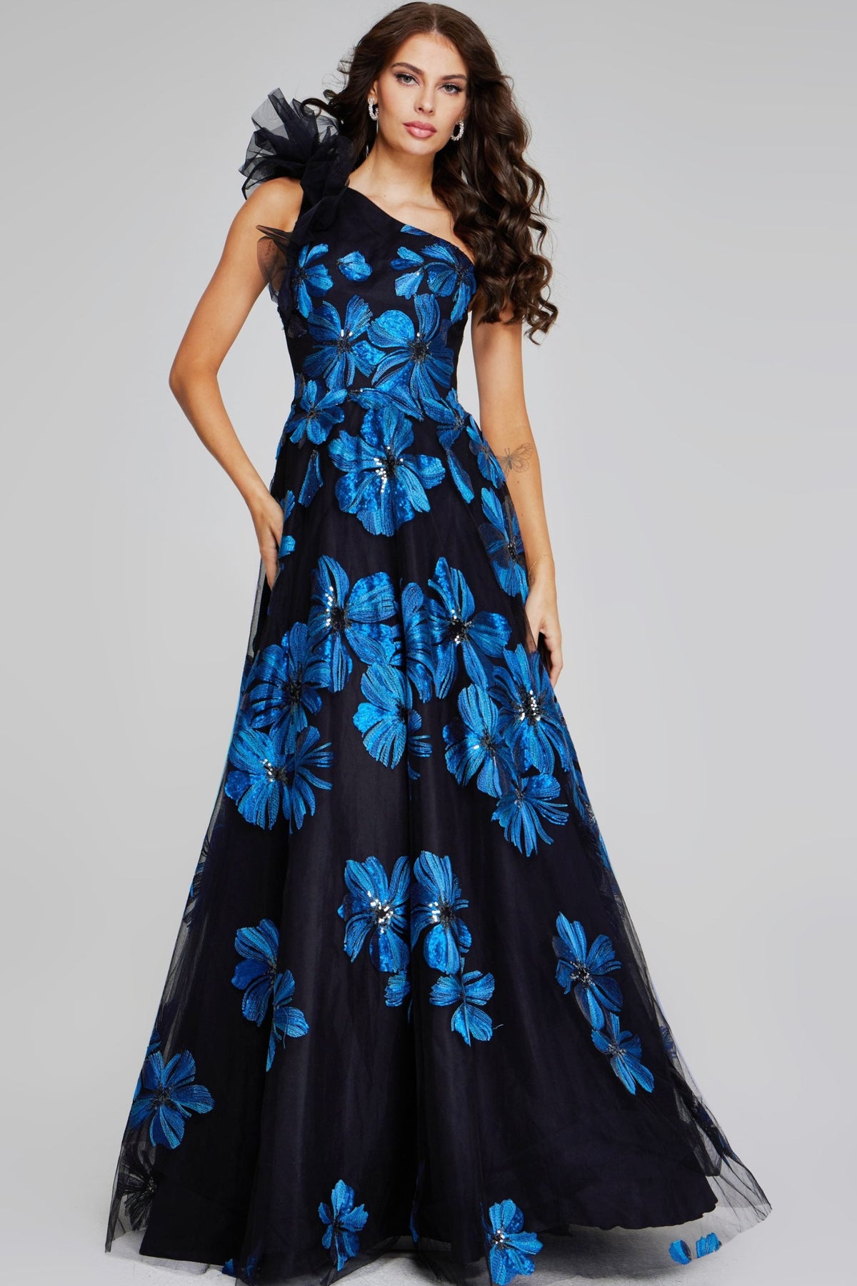 Jovani 36717 NAVYBLACK