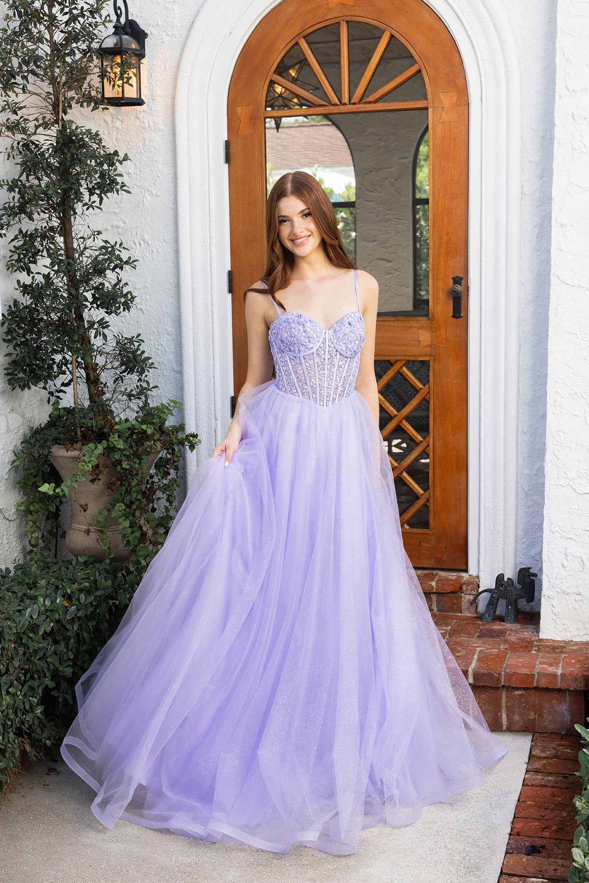 Portia and Scarlett XO163 Lilac