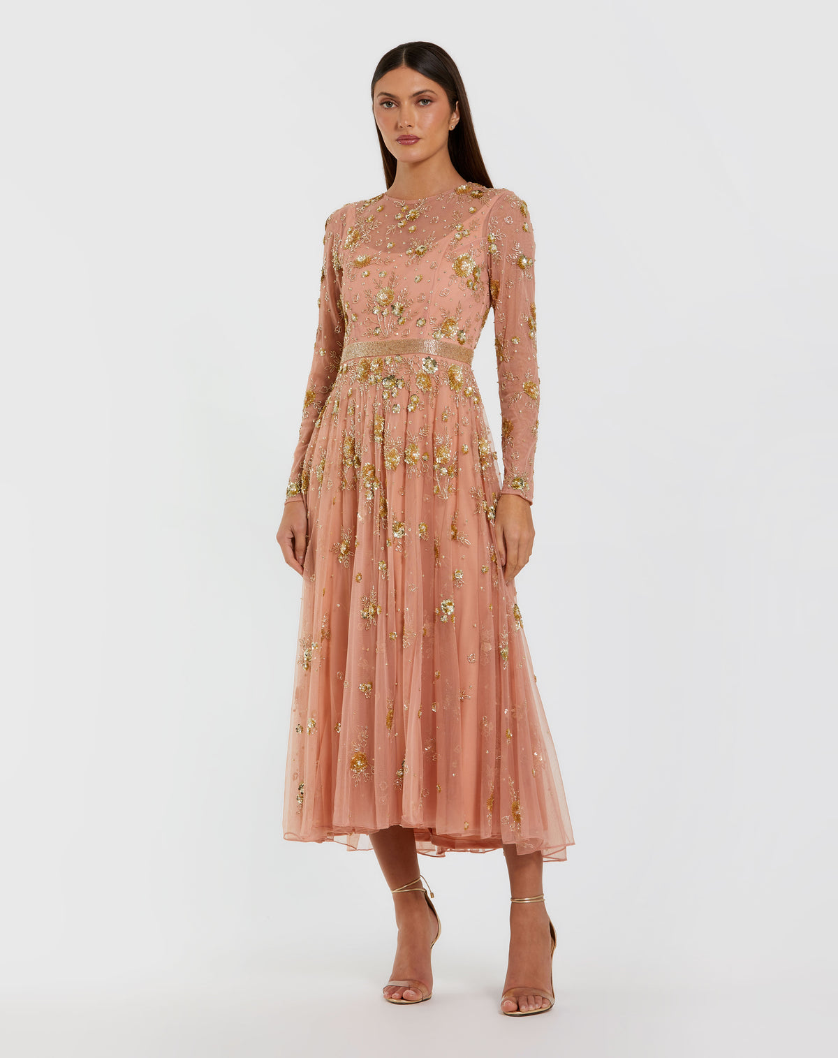 Mac Duggal 6208 Peach