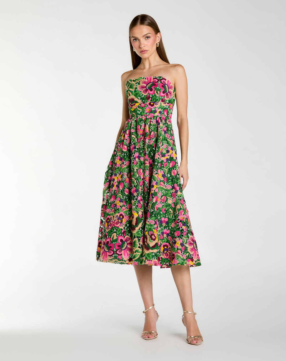Mac Duggal 56265 Green Multi
