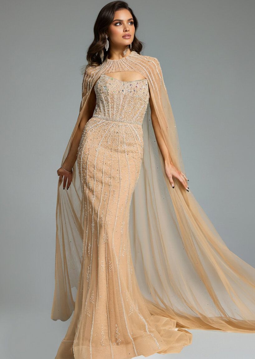Jovani 45077 CHAMPAGNE