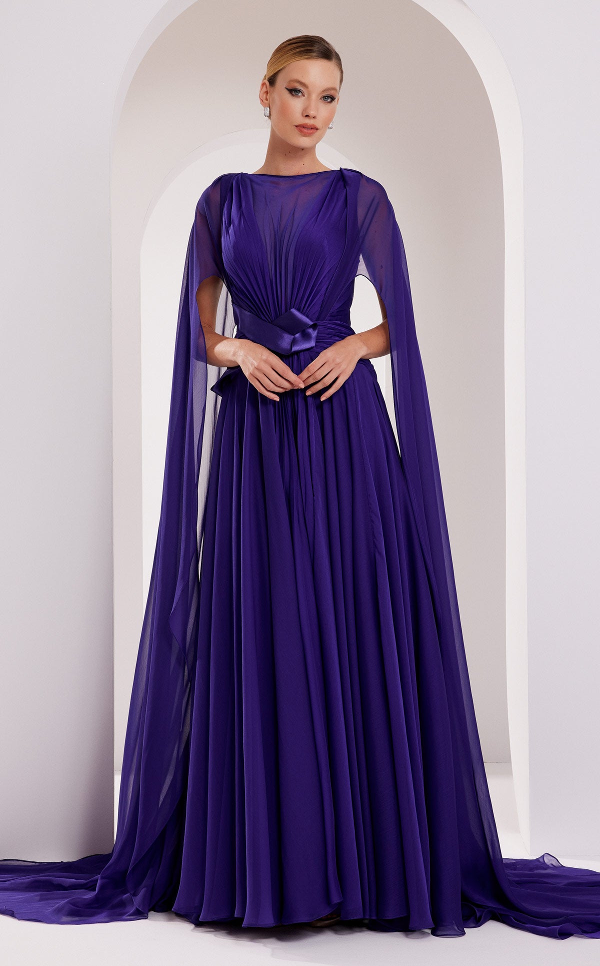 MNM Couture E0061 PURPLE