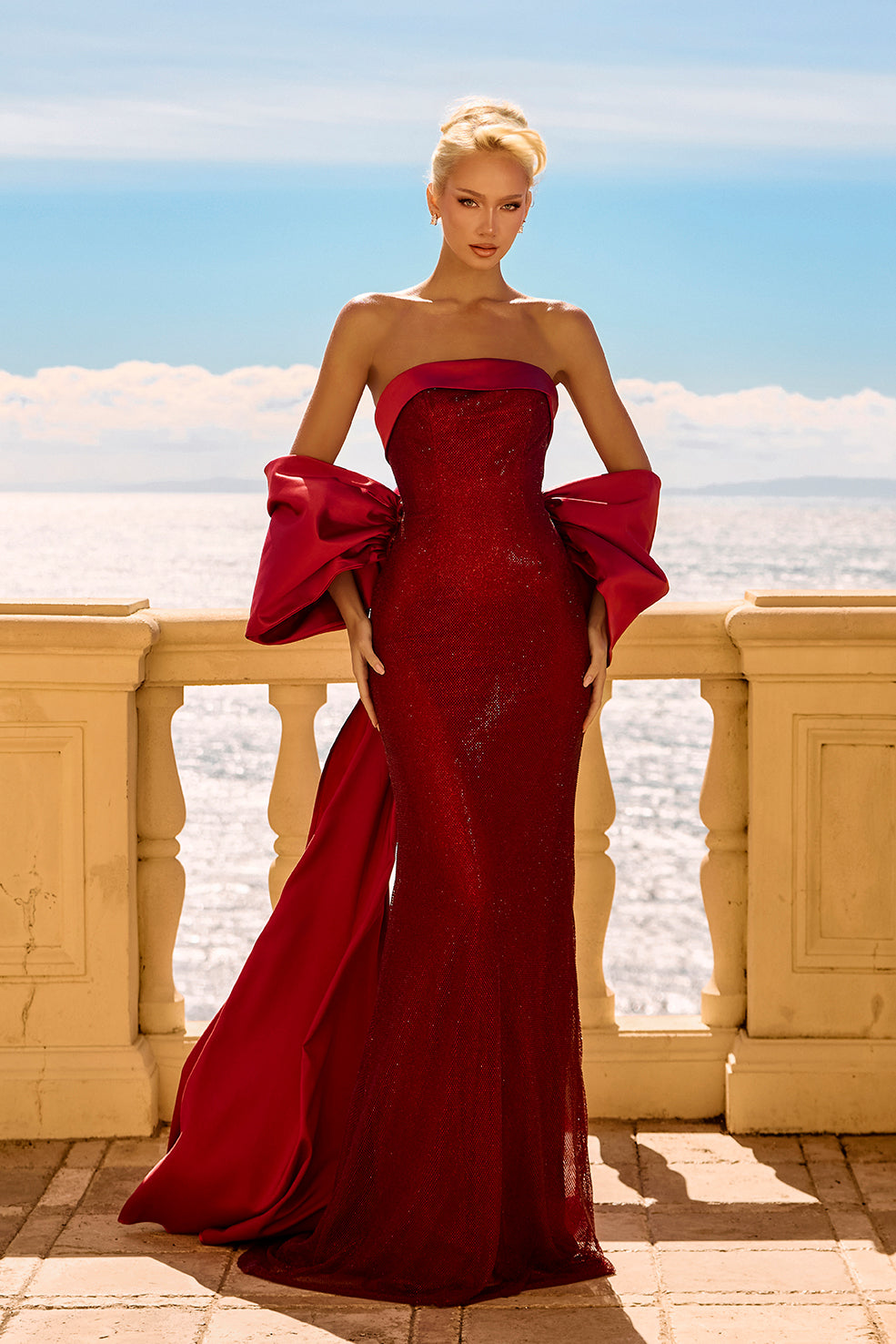 Portia and Scarlett PS26904E Deep Red