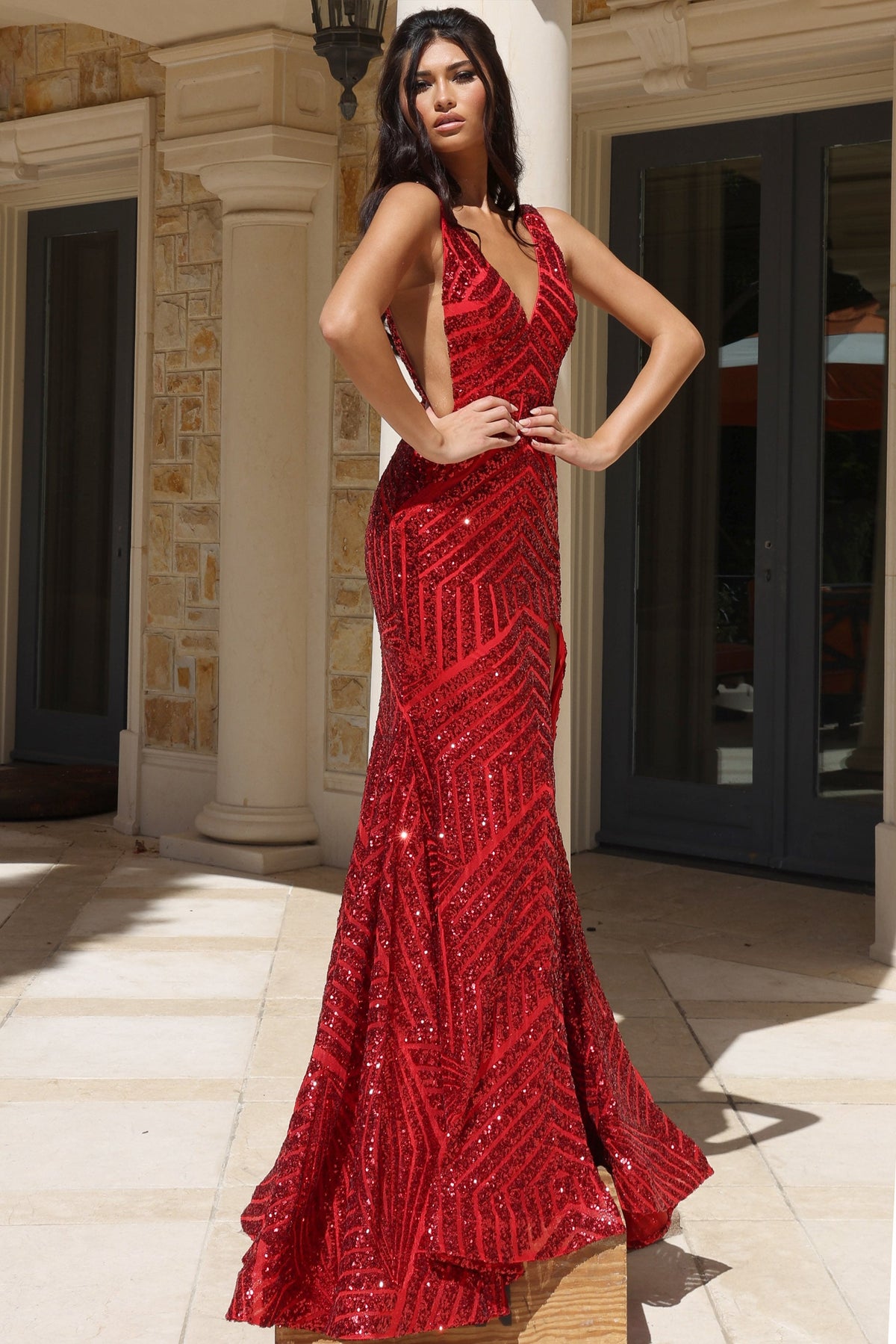 Jovani 38053 ROYAL