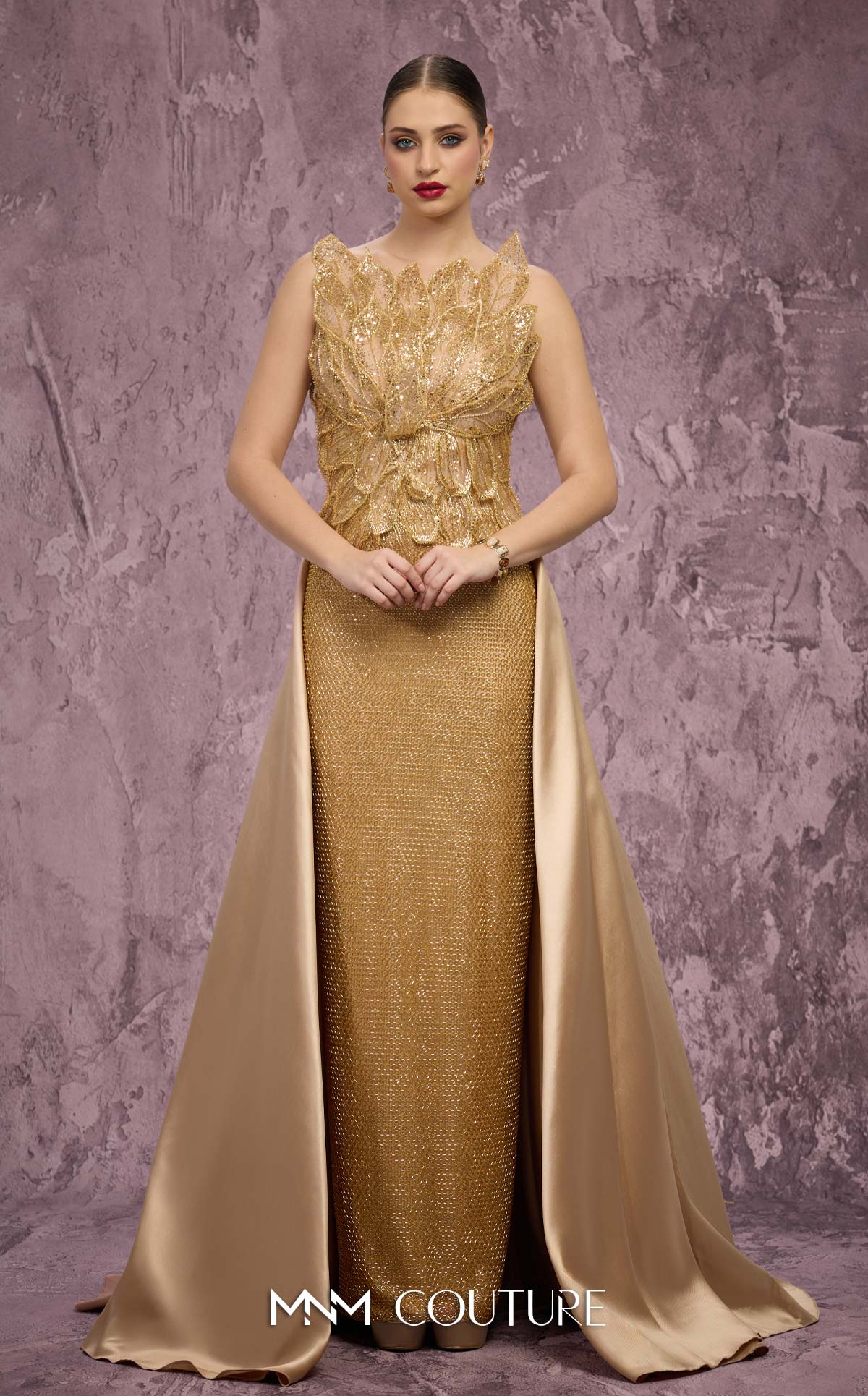 MNM Couture J03186 GOLD