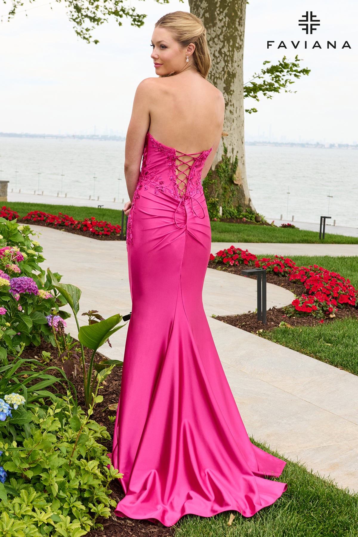 Faviana 11647 RASPBERRY