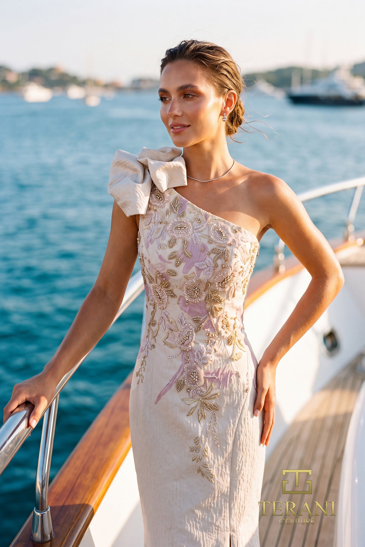 Terani Couture 271E8137 Rose Gold