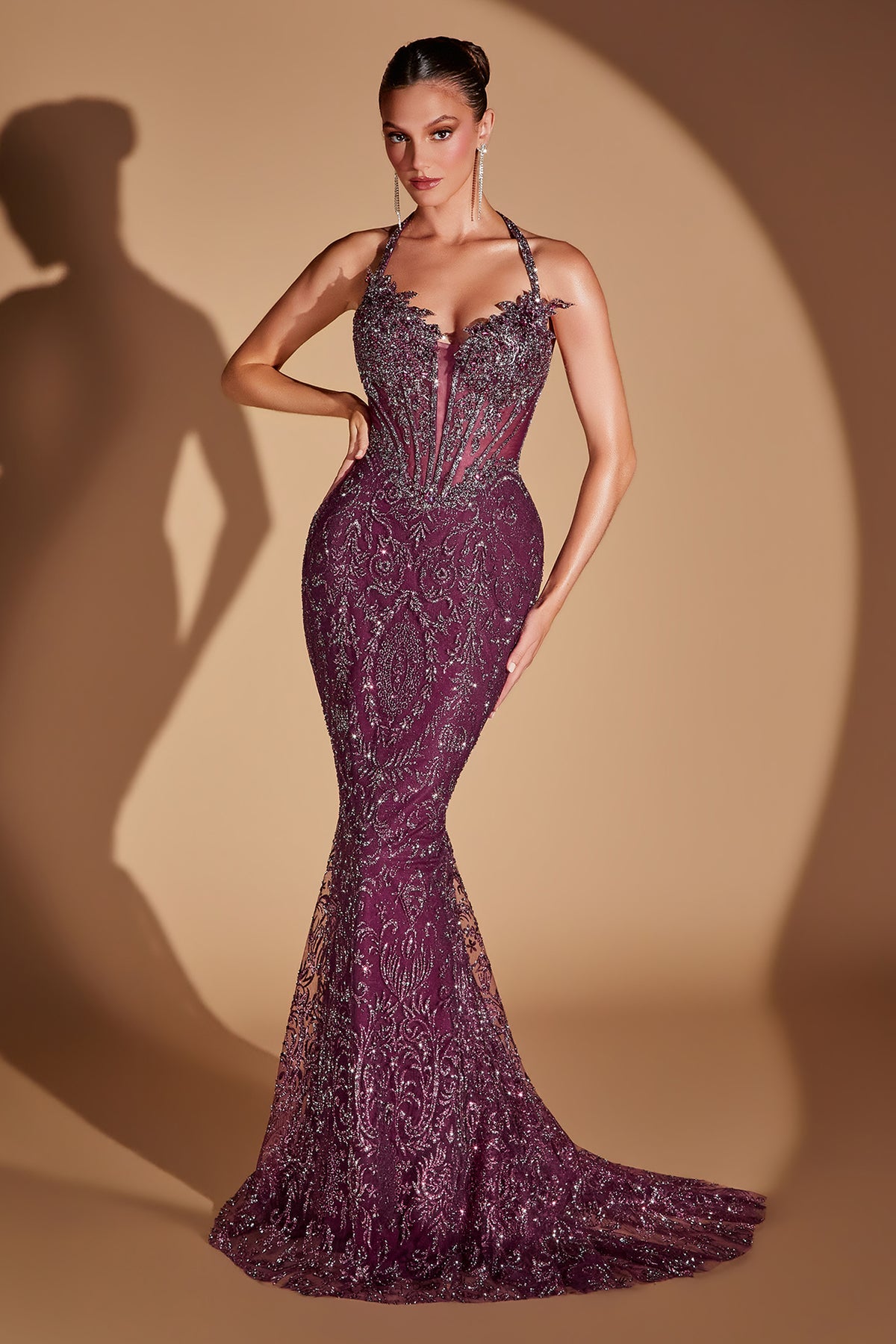 Ladivine CD695 PLUM
