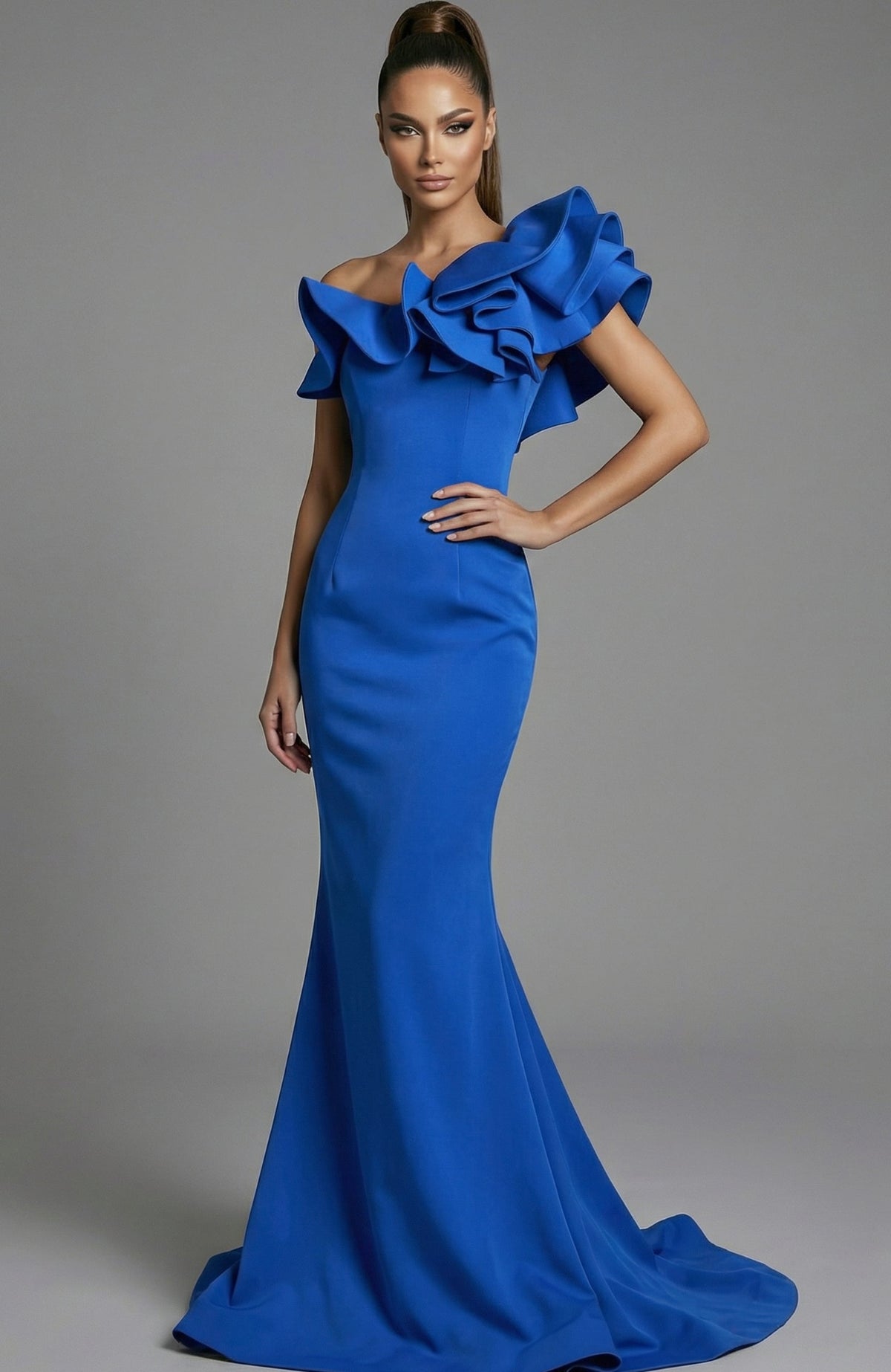 Jovani 43000 TOMATO