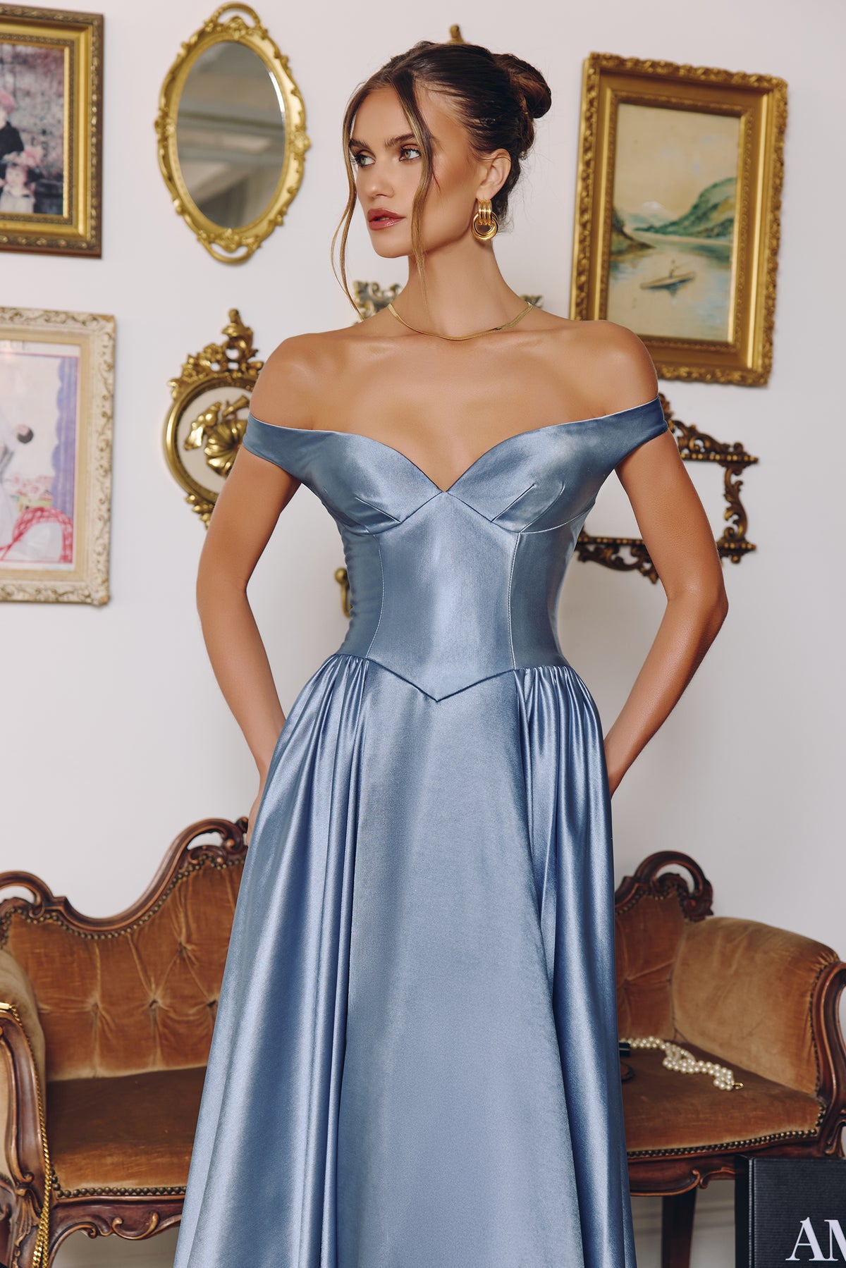 Amoris by Ladivine T821 LT BLUE