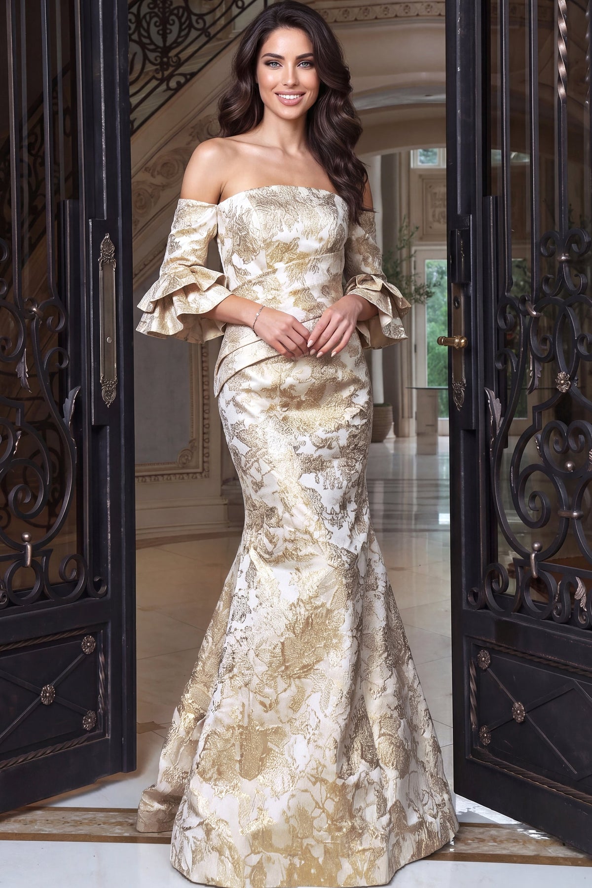 Jovani 52823 LIGHT GOLD