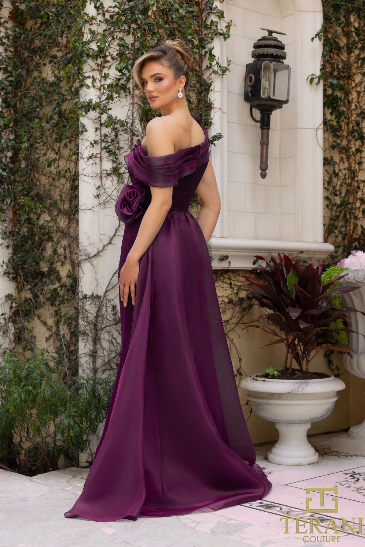 Terani Couture 242M3342 Wine