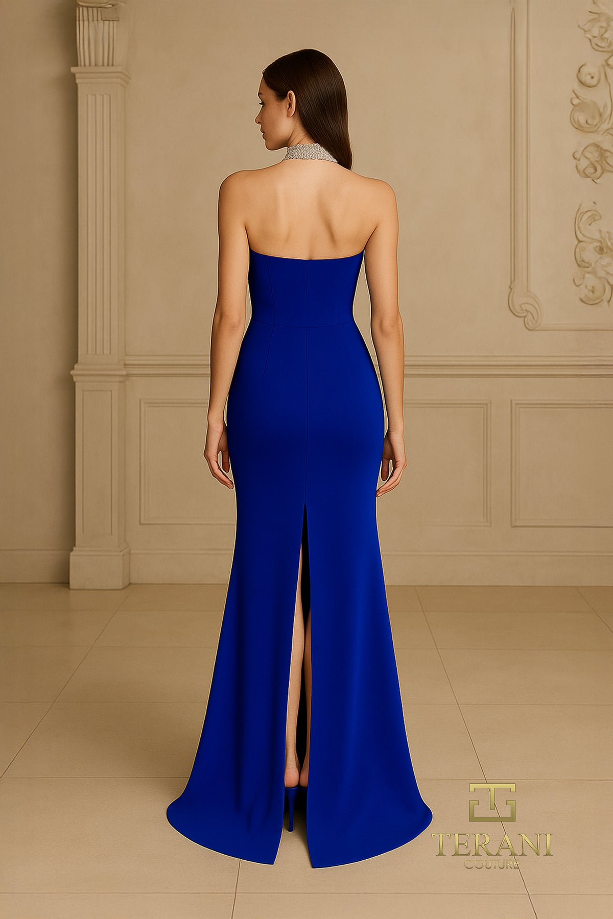 Terani Couture 261E6119 Royal
