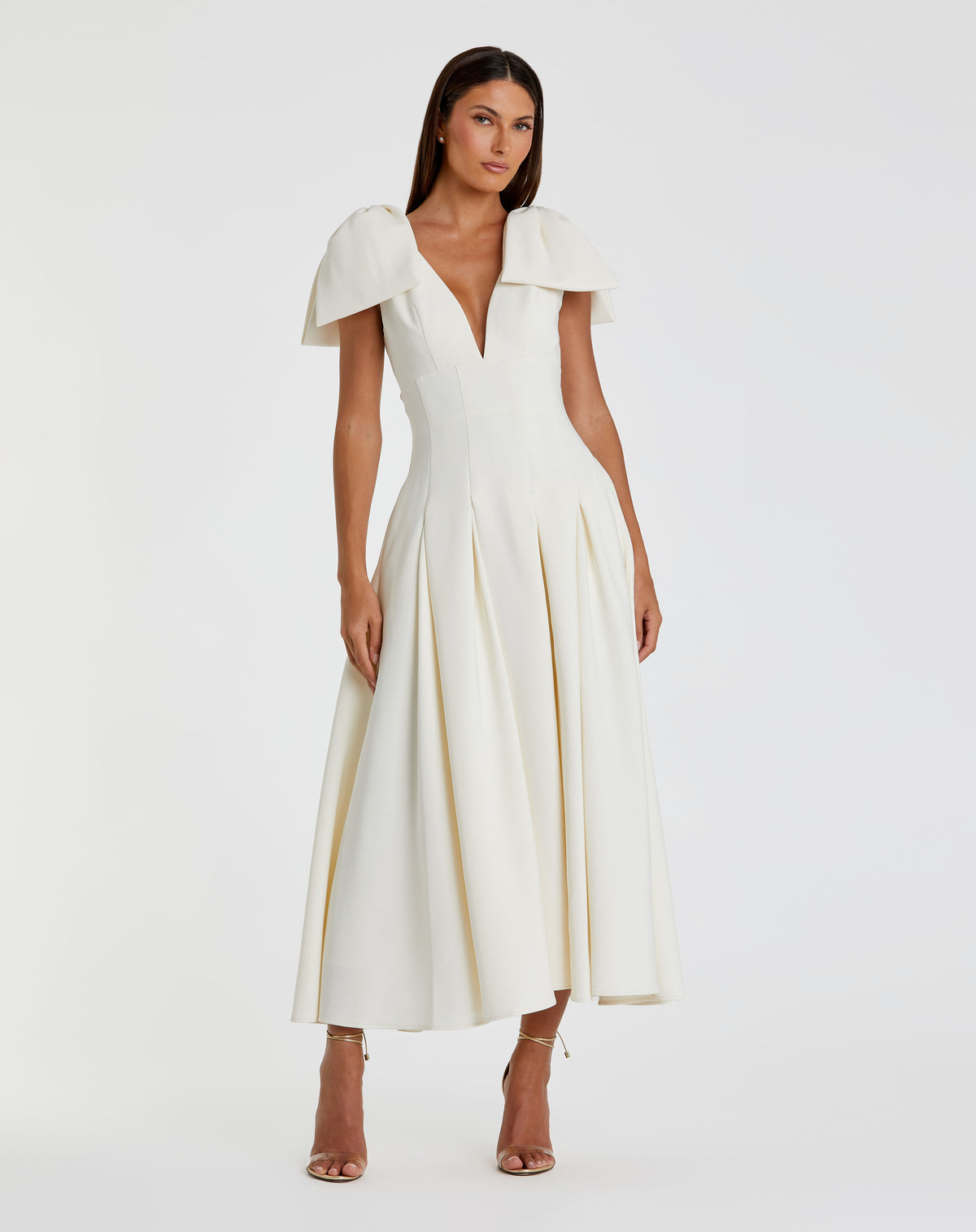 Mac Duggal 21046 Ivory