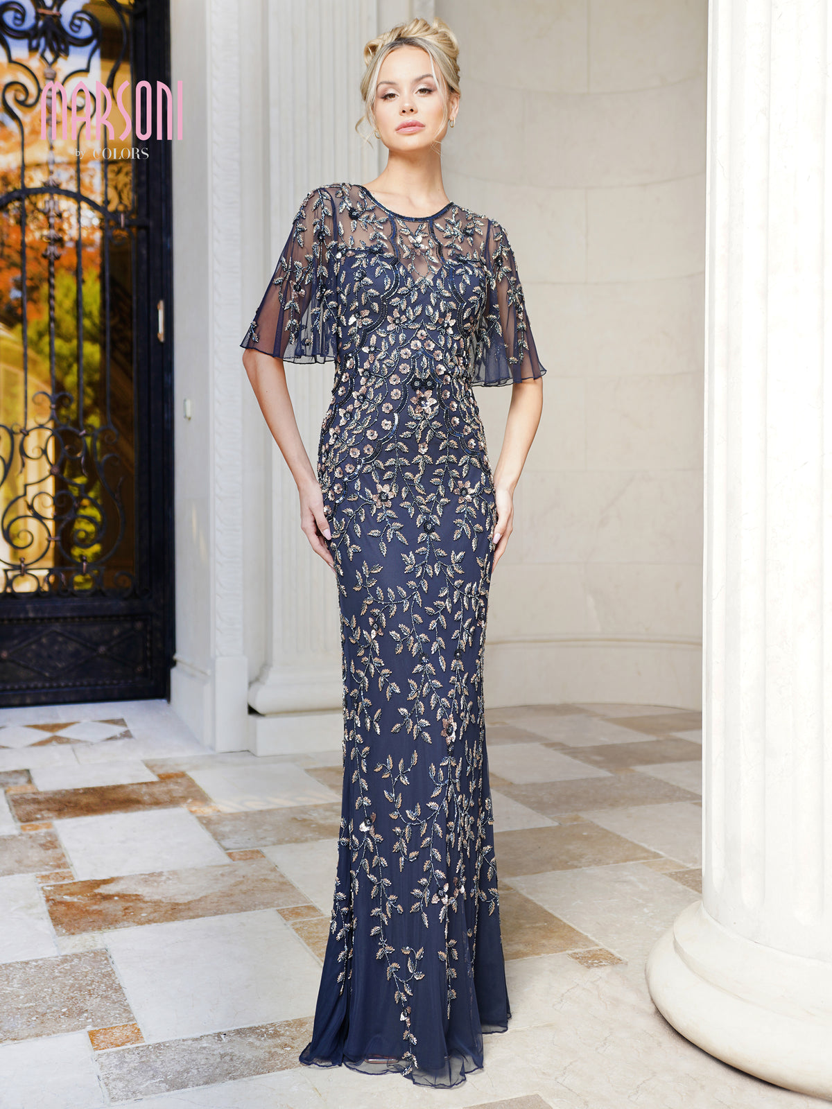 Marsoni MV1208 Navy/Rose Gold