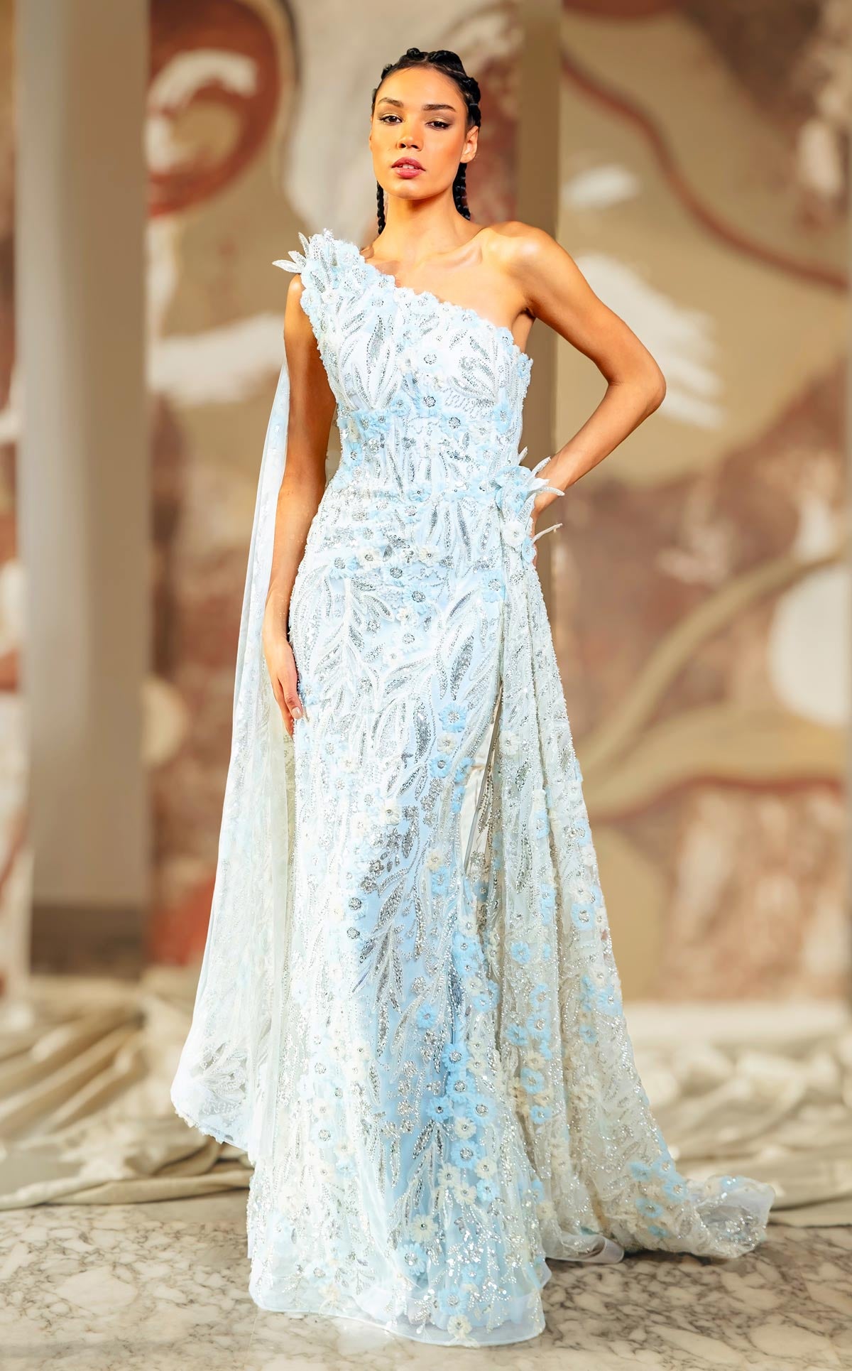 MNM Couture K4173 WHITE
