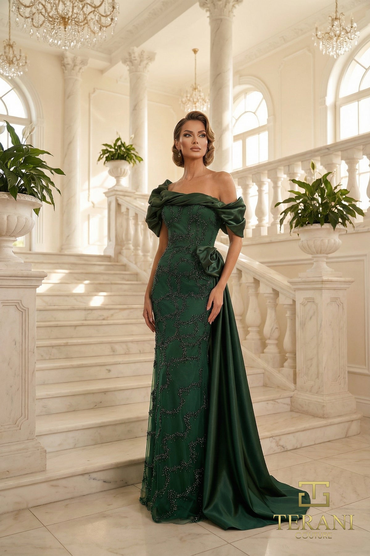 Terani Couture 262M7321 Wine