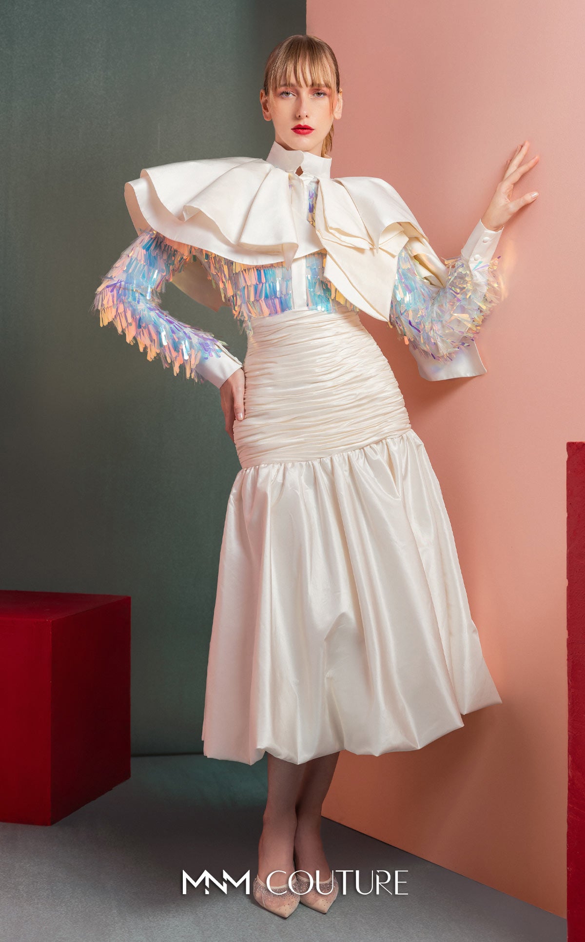 MNM Couture GOF2521 OFF WHITE