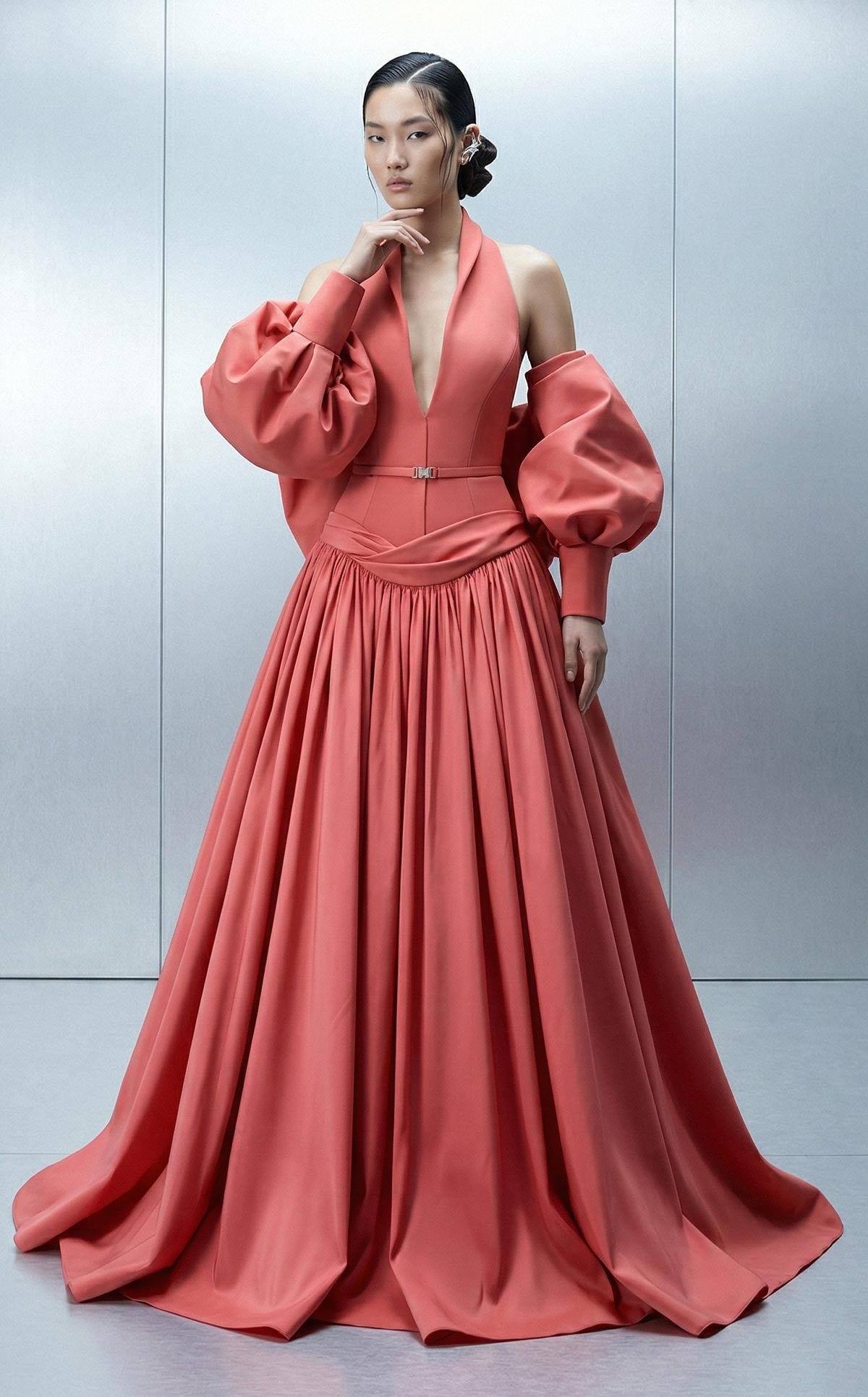 MNM Couture E0163 CORAL