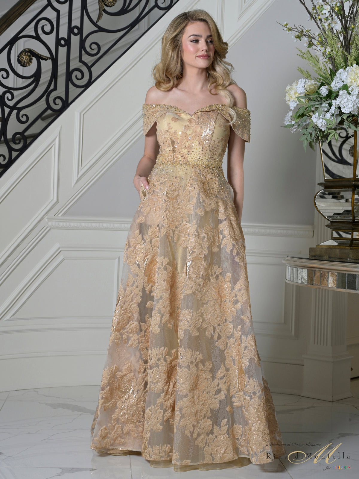 Rina Di Montella RD3526 Gold