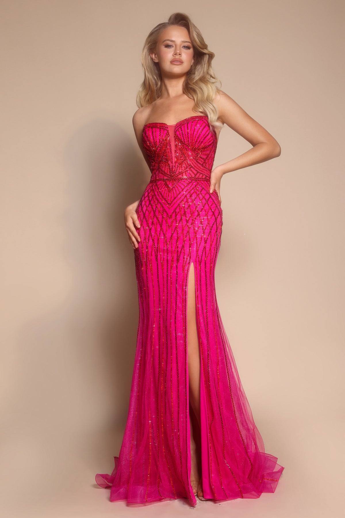 Portia and Scarlett PS26072 Fuchsia