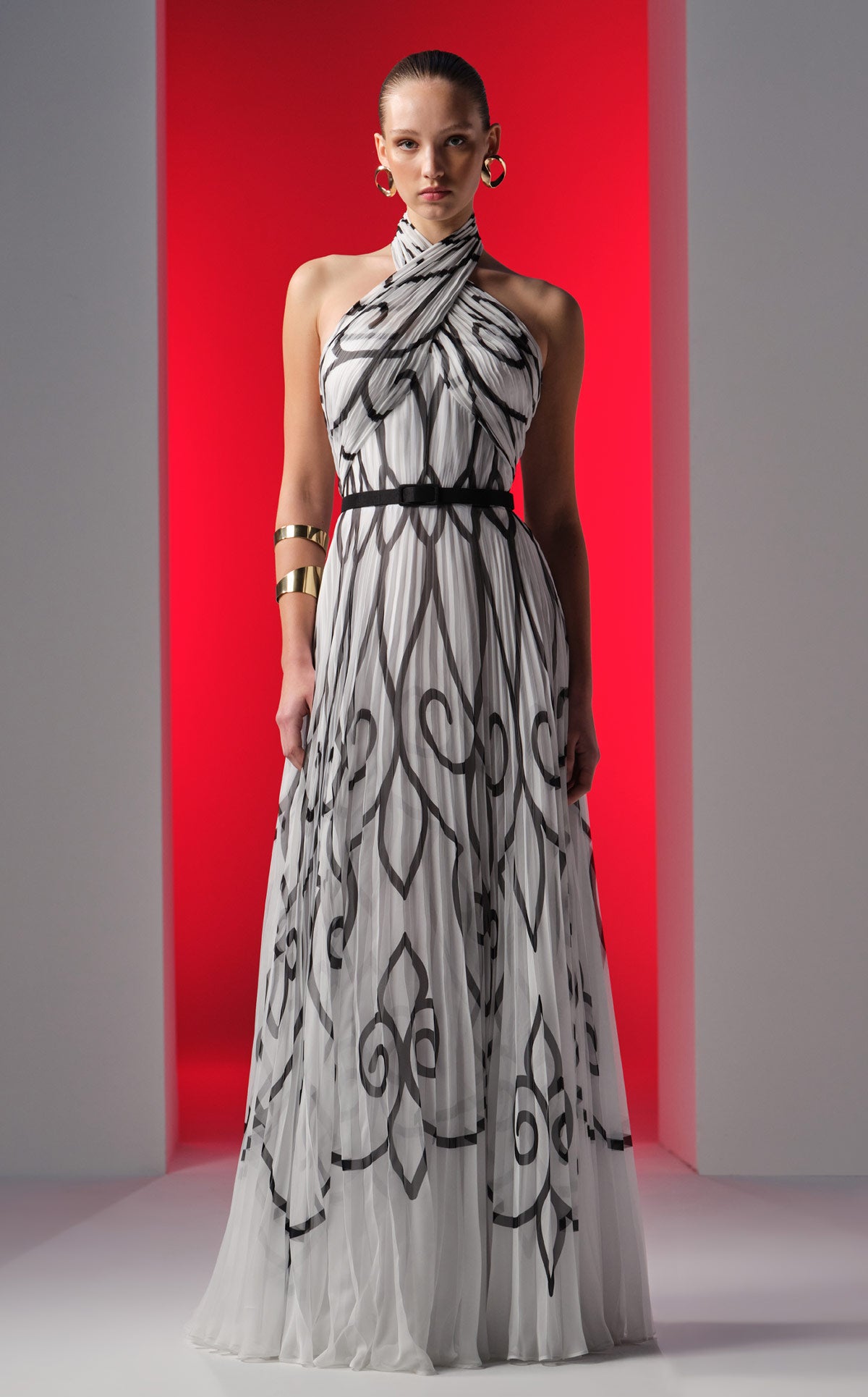 MNM Couture N0614 BLACK/WHITE