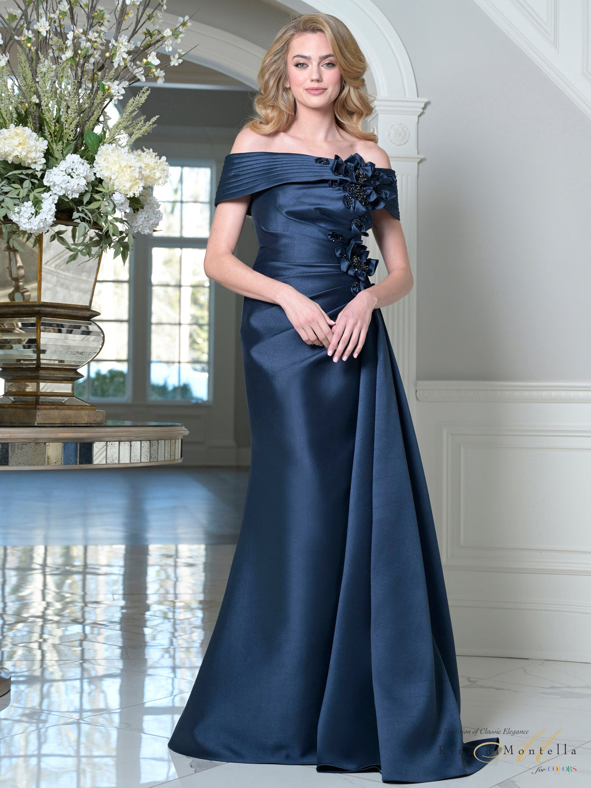 Rina Di Montella RD3528 Navy