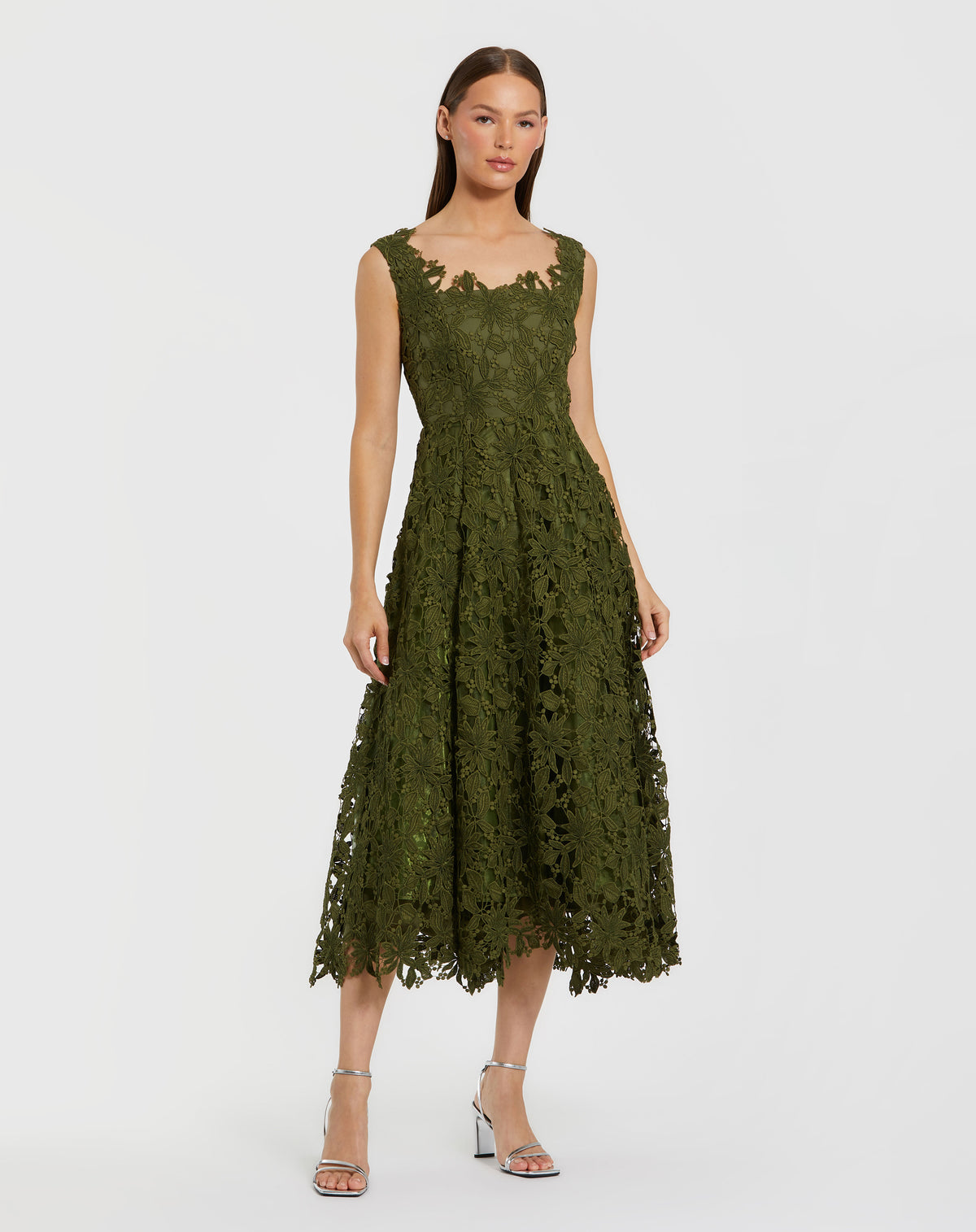 Mac Duggal 69073 Army Green