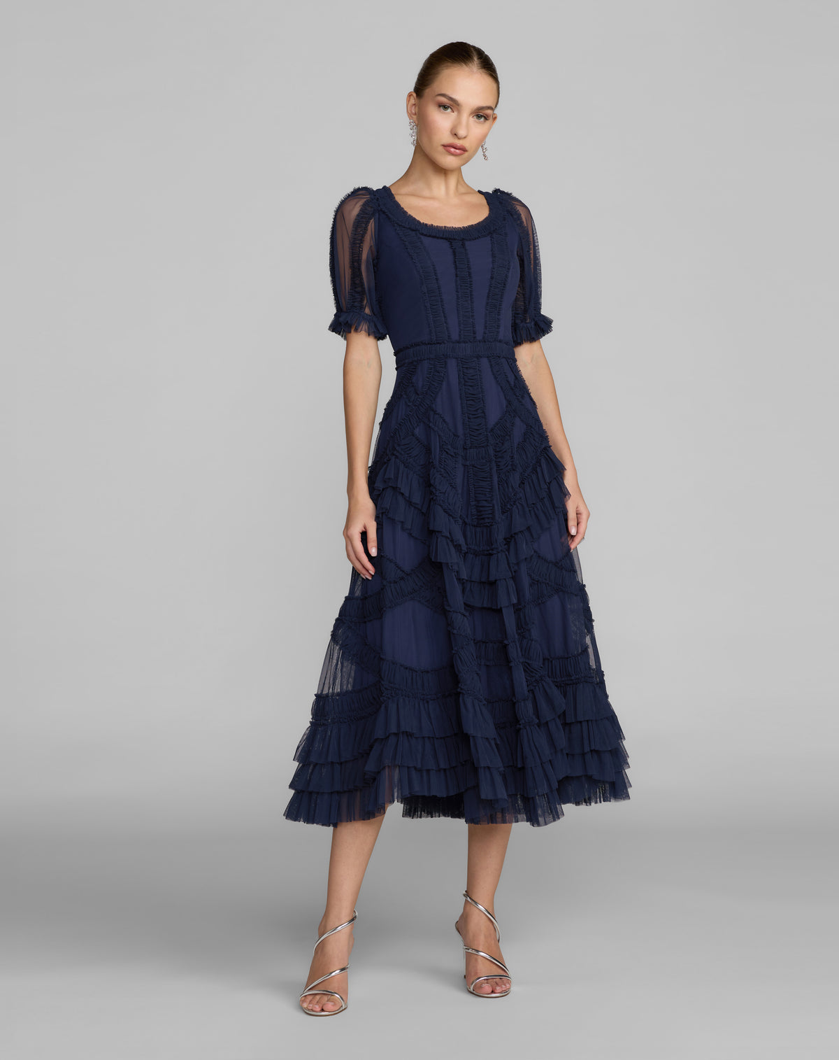 Mac Duggal 8248 Indigo