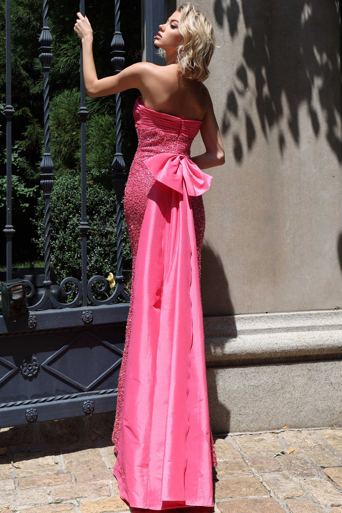 Jovani 53651 ROSE RED