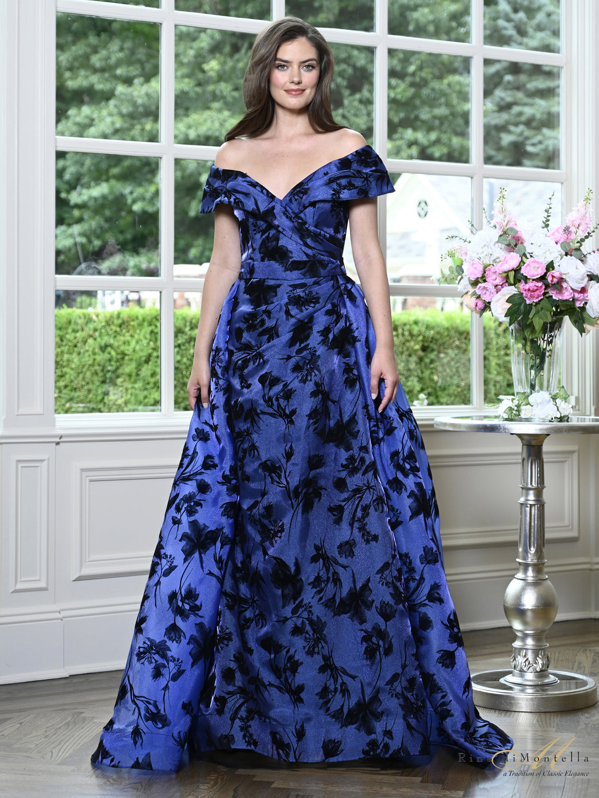 Rina Di Montella RD3635 Blue Black