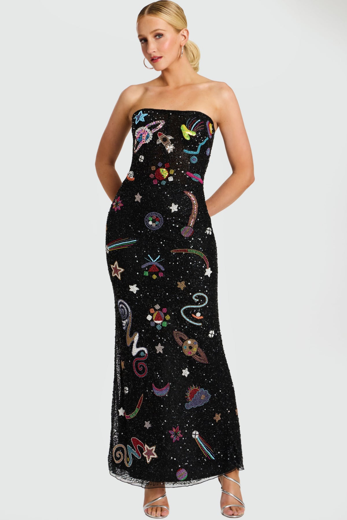 Jovani 48571 BLACK/MULTI