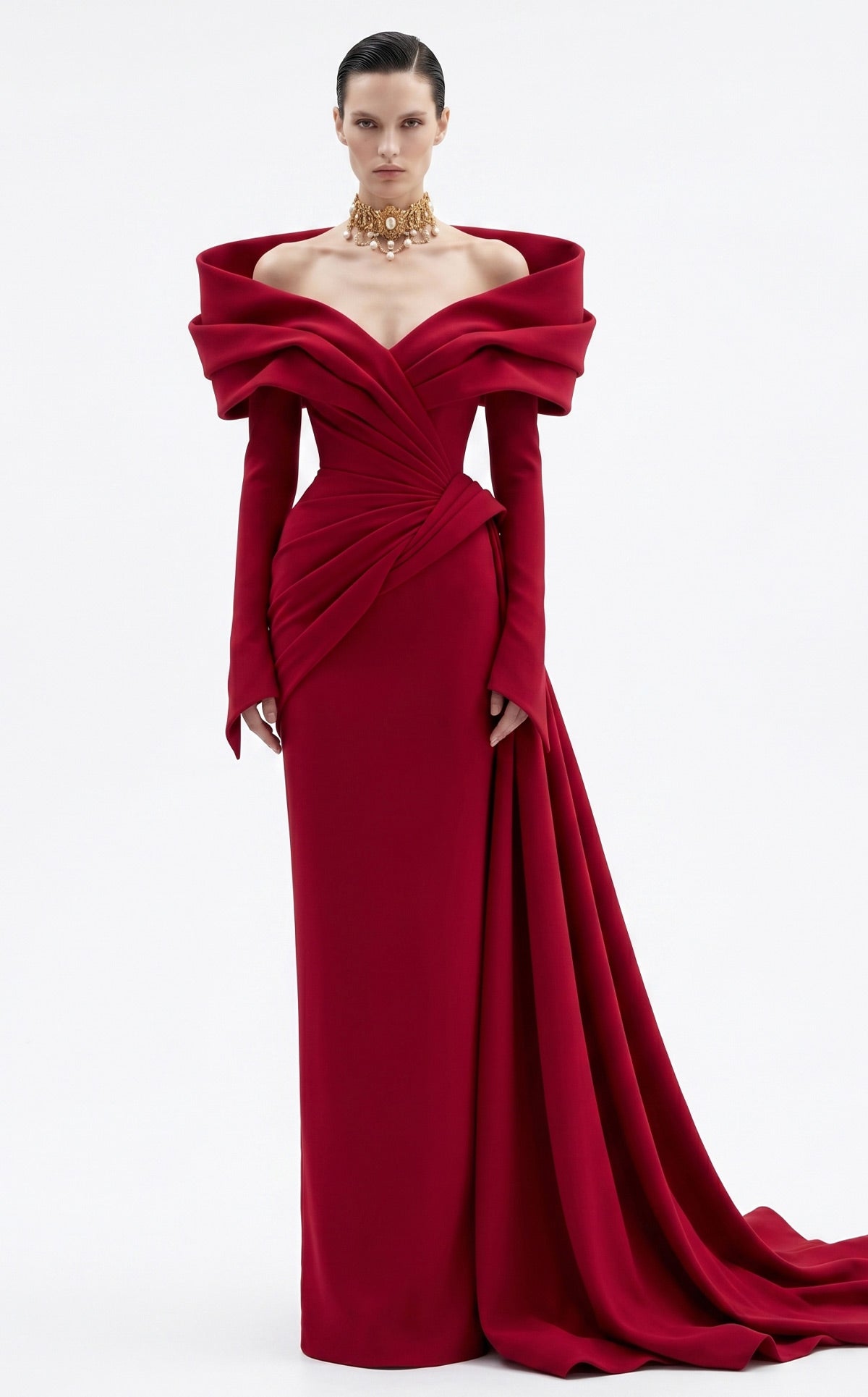 MNM Couture F03049 RED
