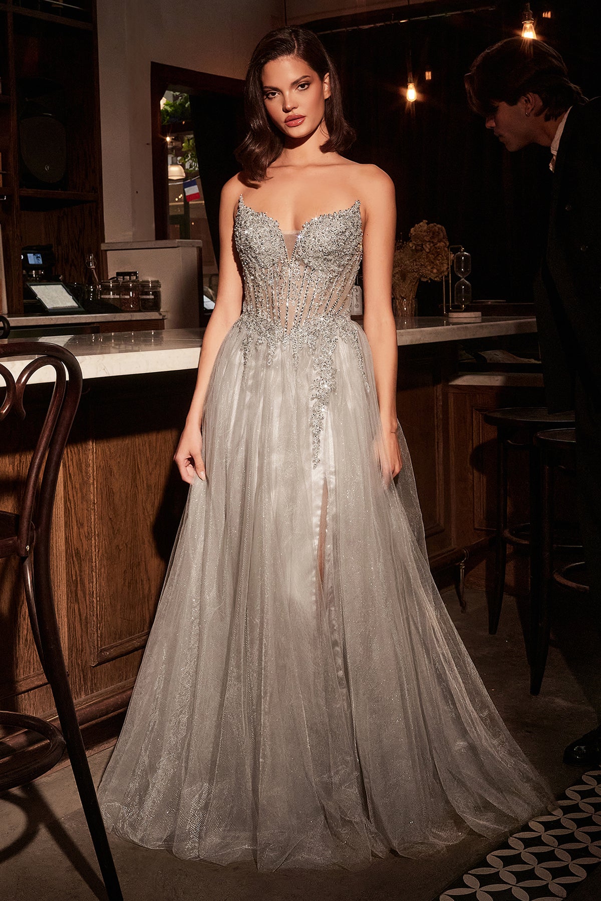 Ladivine CC487 SILVER