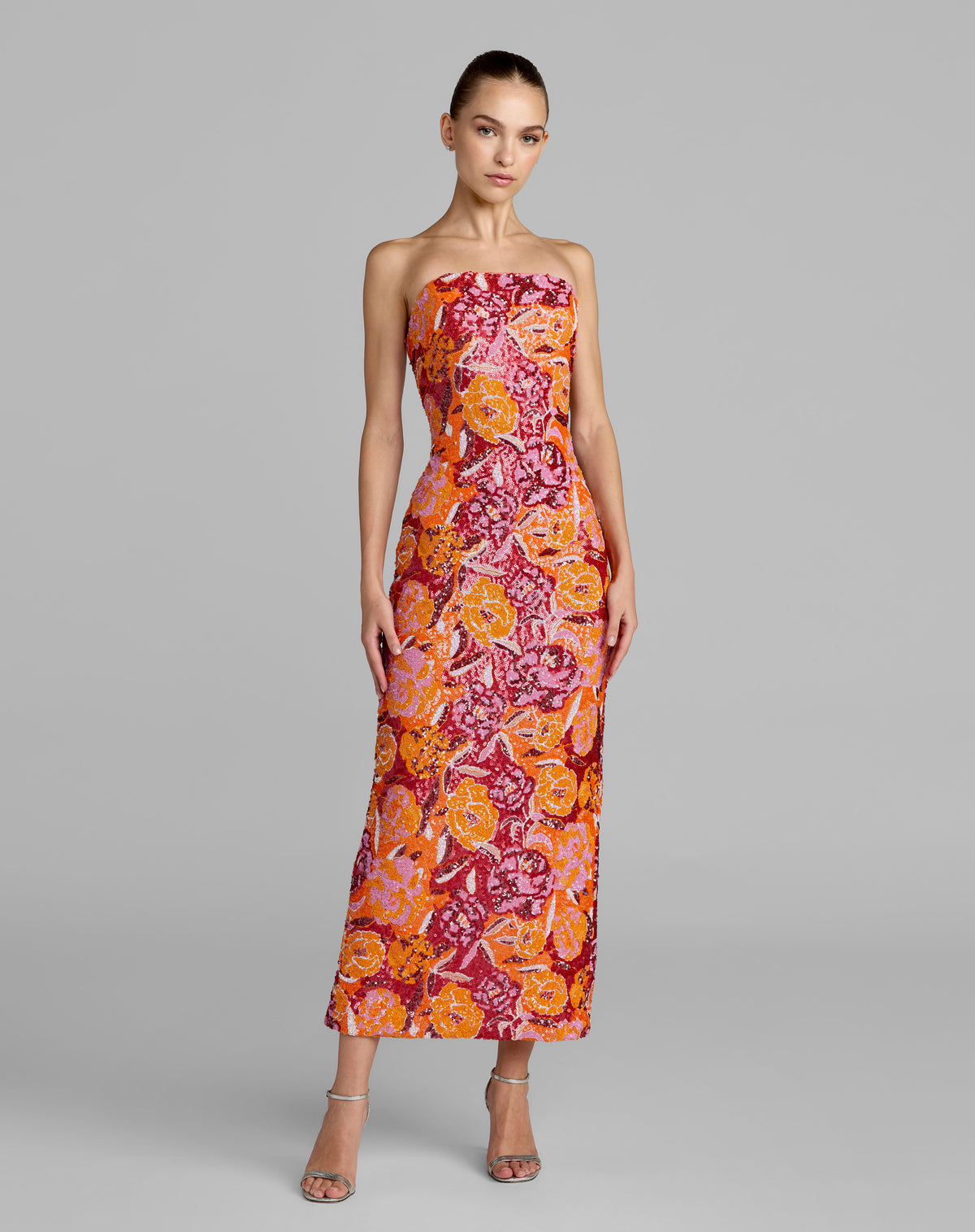 Mac Duggal 56385 Tangerine Multi