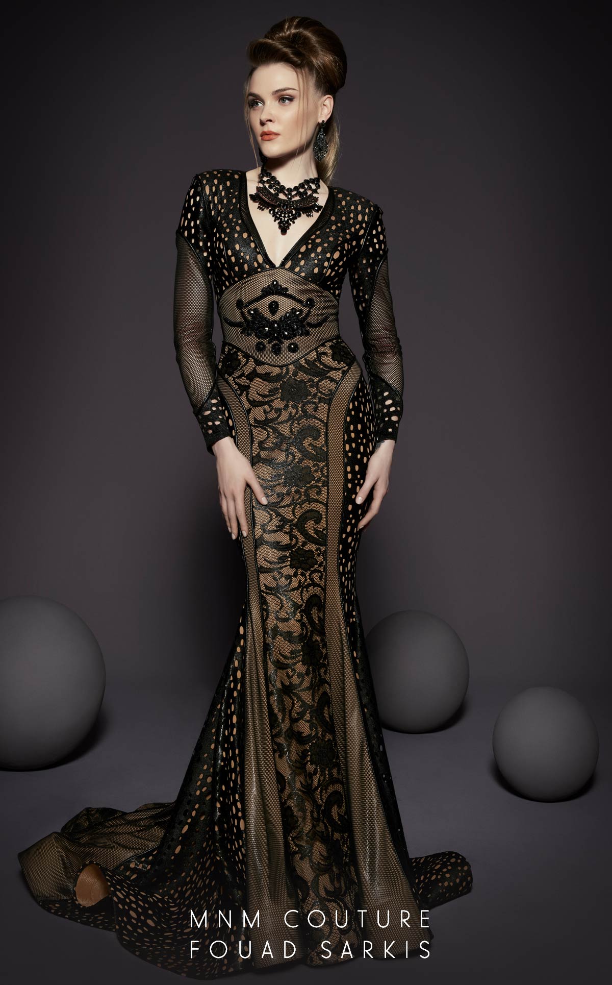MNM Couture 2468 BLACK