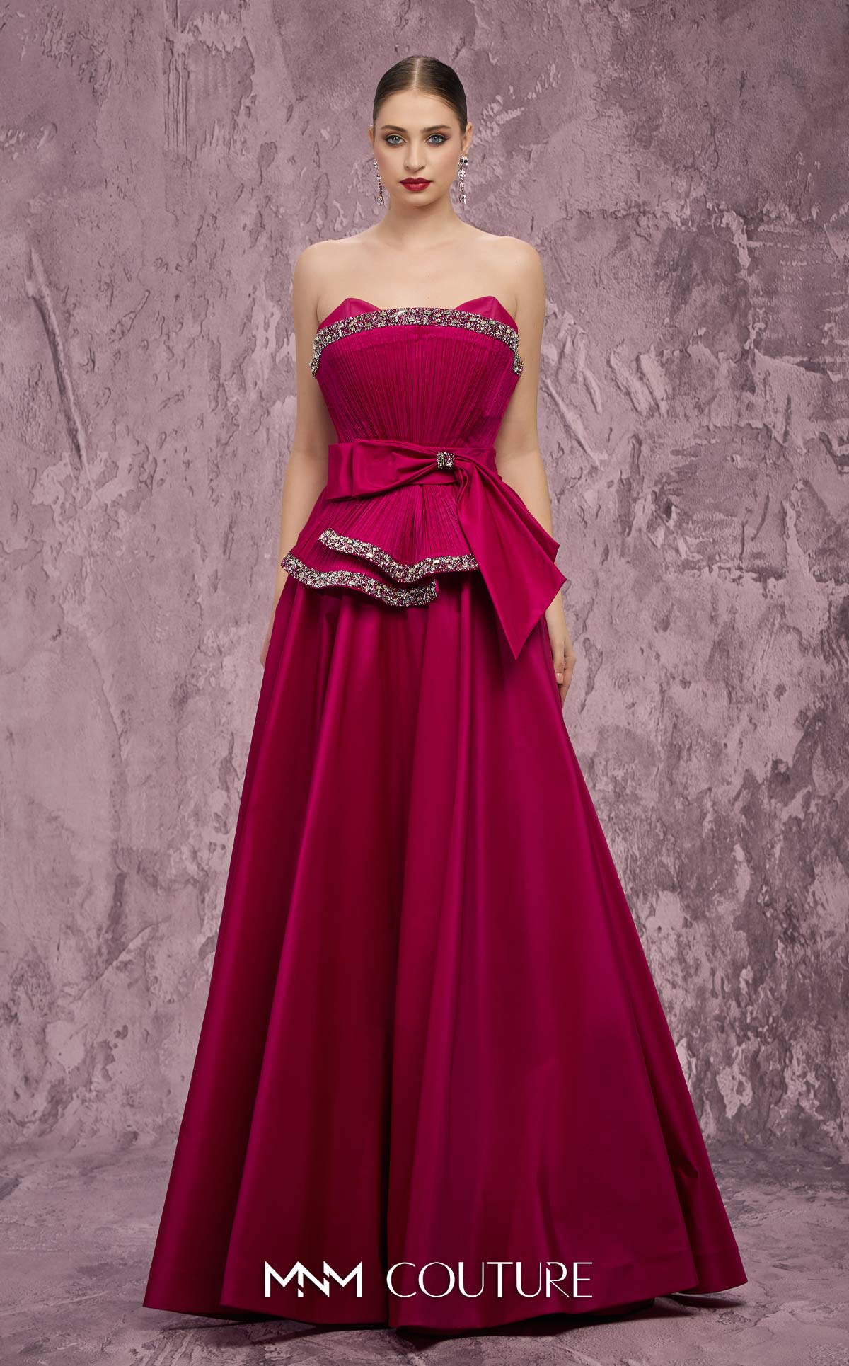 MNM Couture Q8017 PURPLE