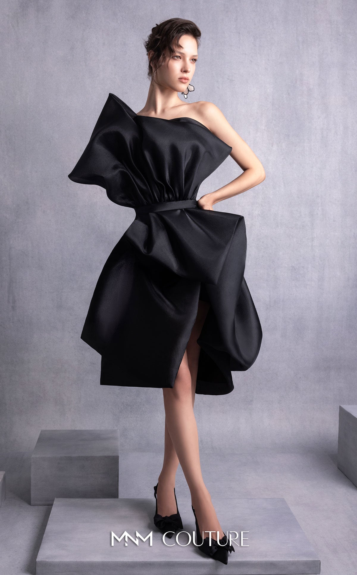 MNM Couture GOS2528 BLACK
