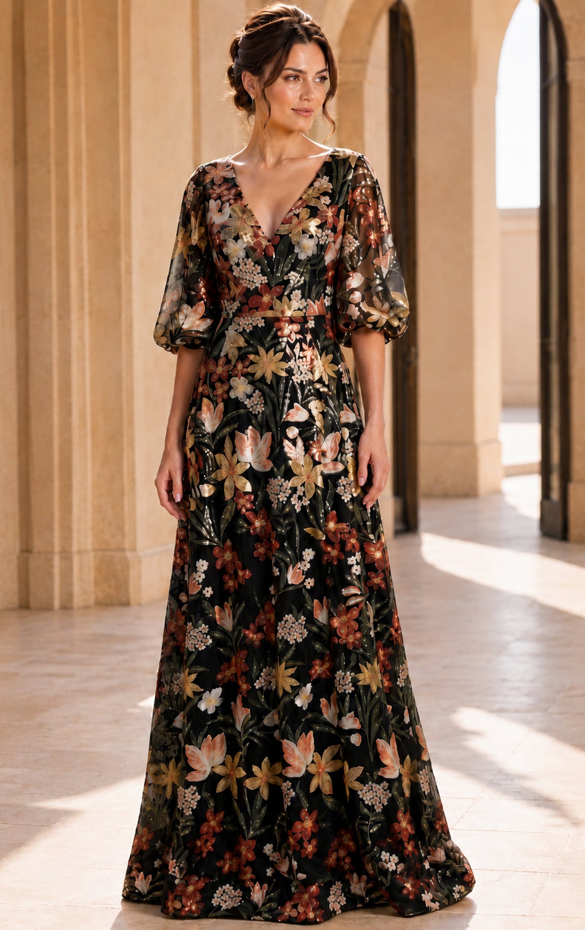 Jovani 44656 BLACK/MULTI