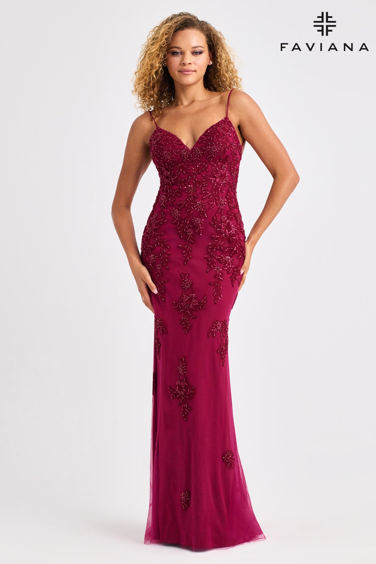 Faviana 11428 Cherry