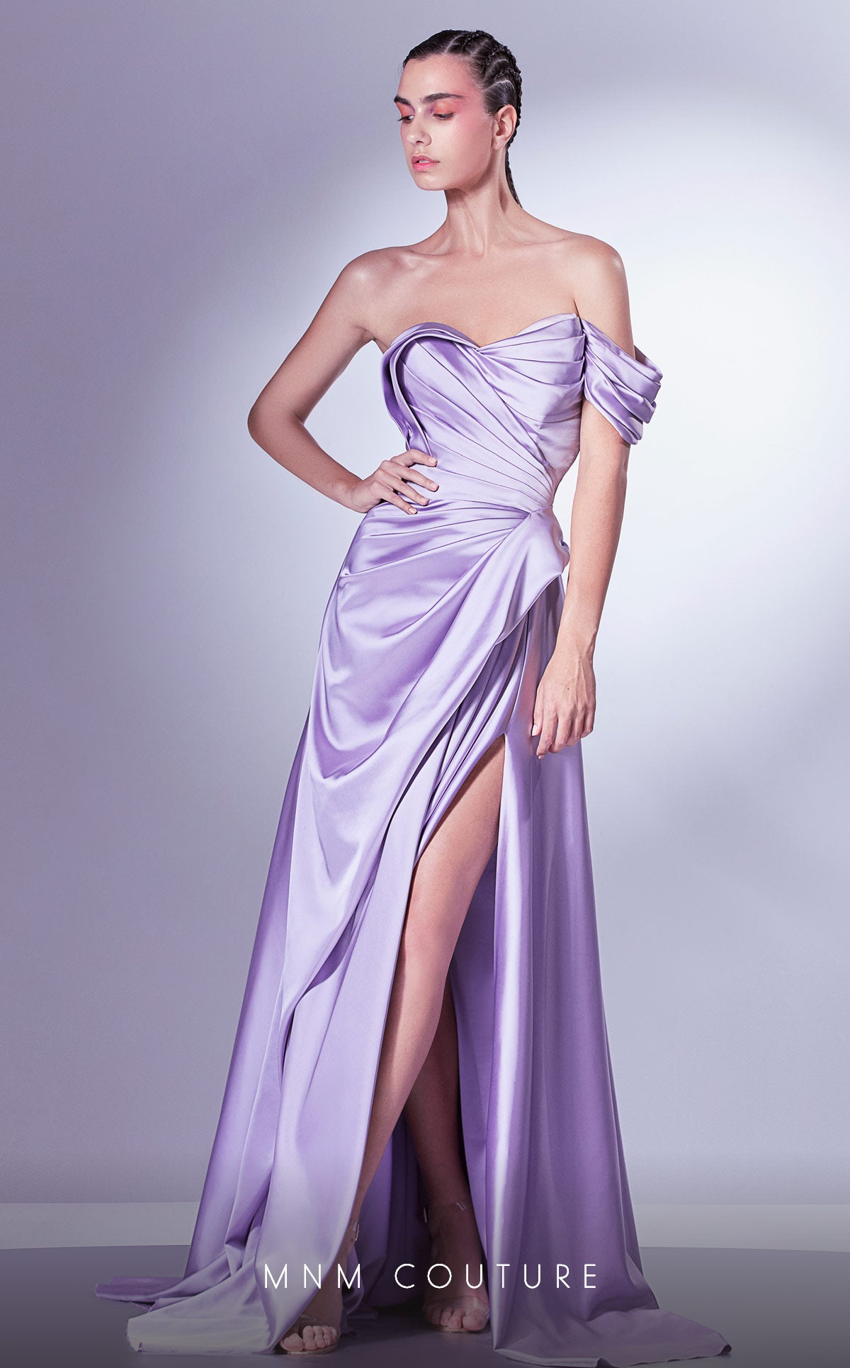 MNM Couture G1329 PURPLE