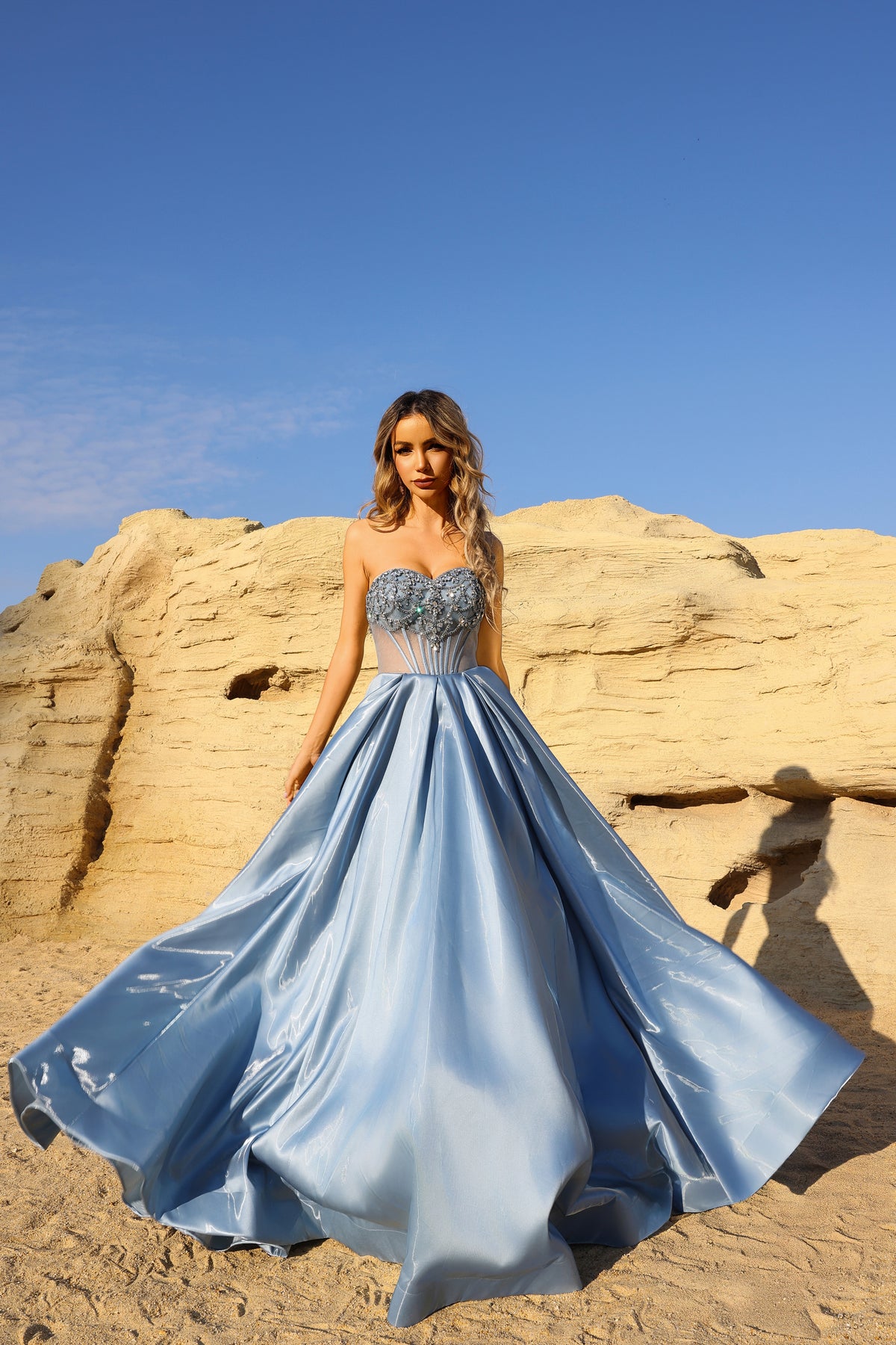 Terani Couture 261P6608 Slate