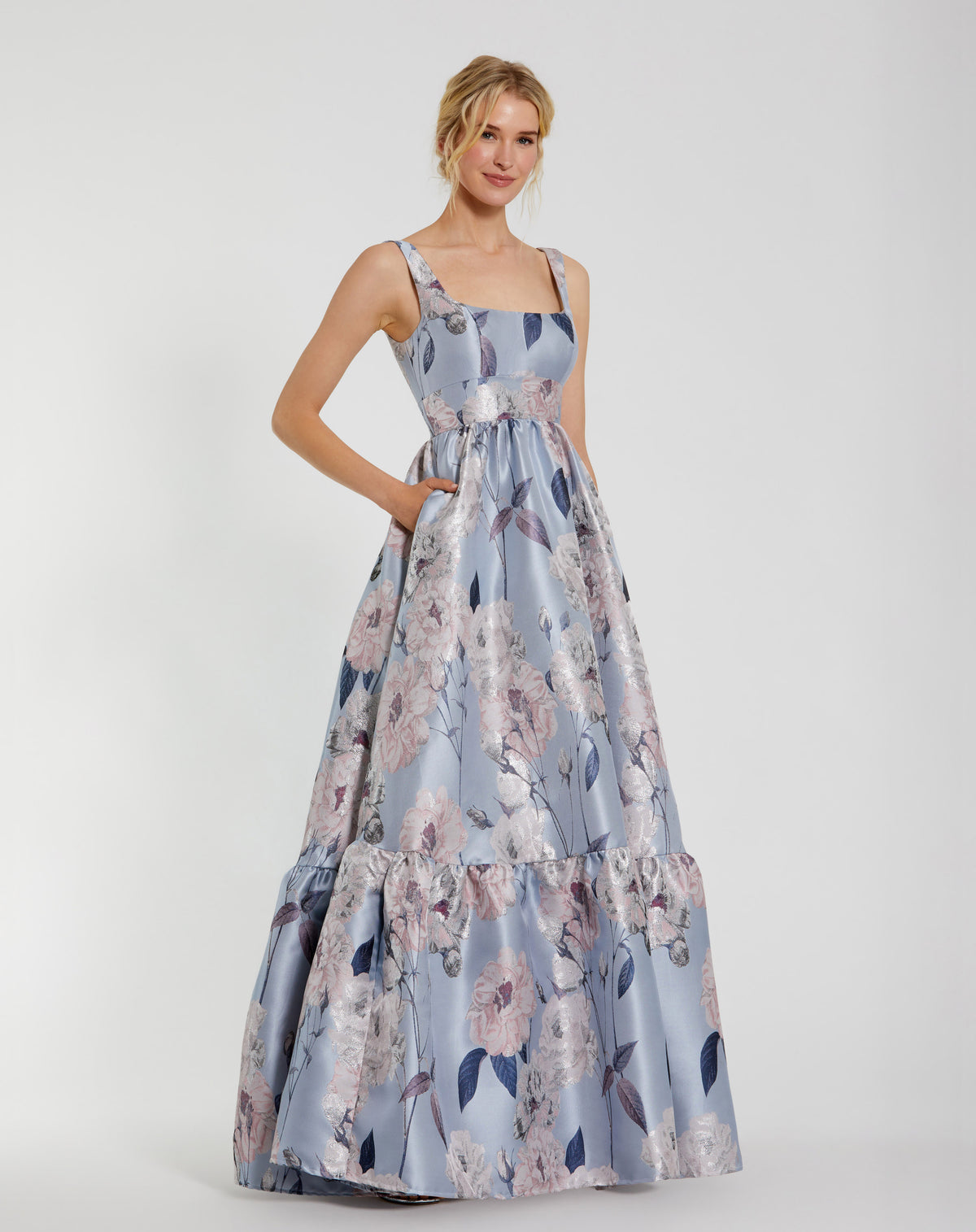 Mac Duggal 11826 Blue Multi