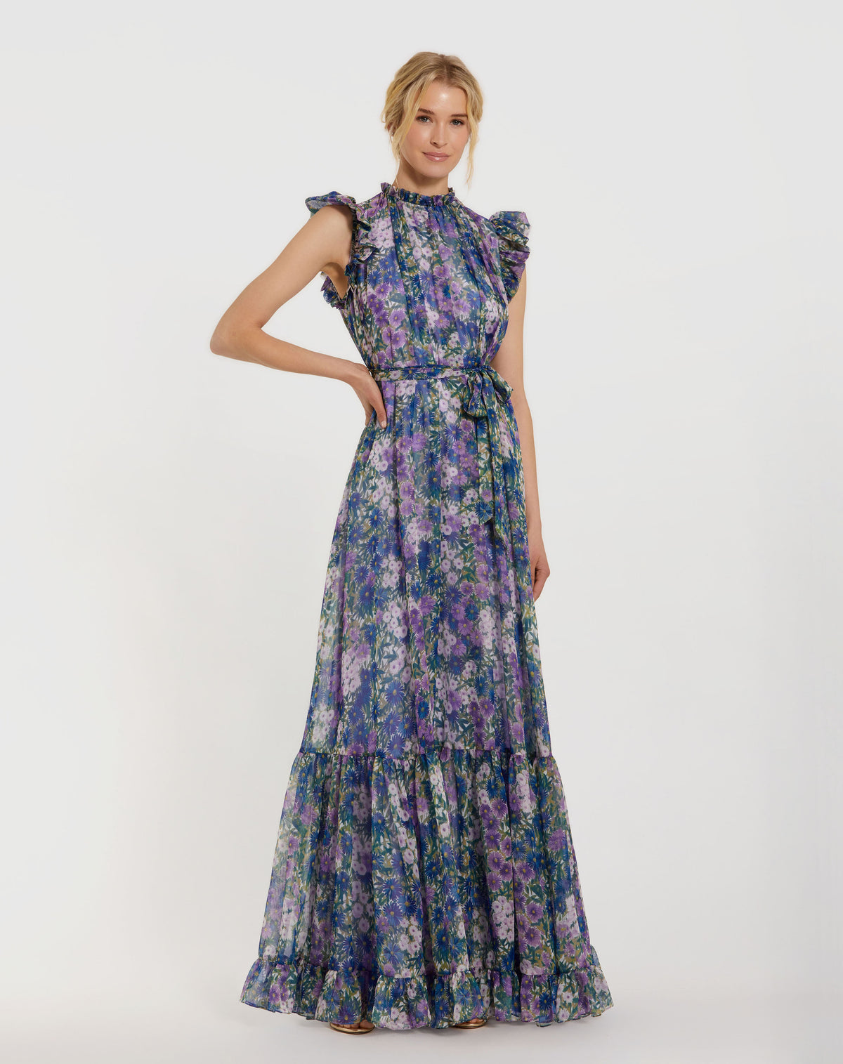 Mac Duggal 56116 Lilac Multi