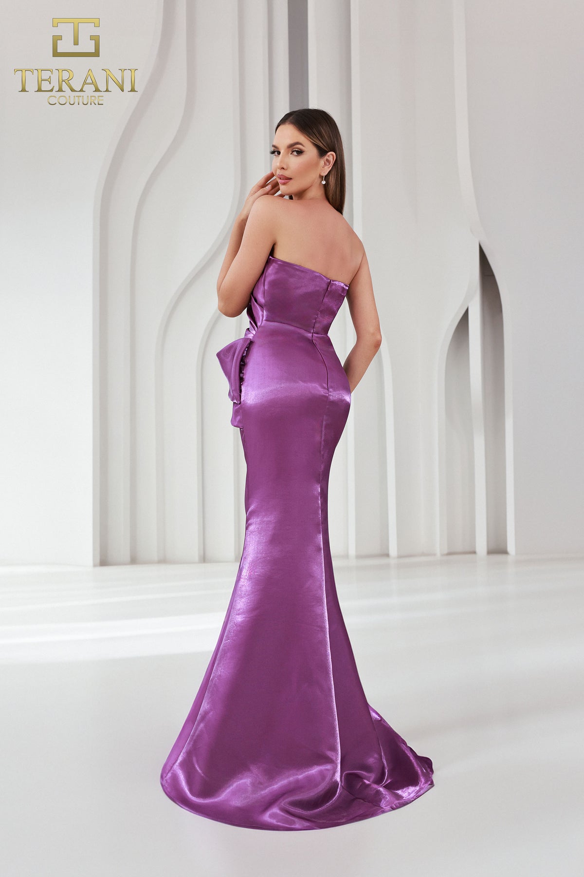 Terani Couture 251E4231 Purple