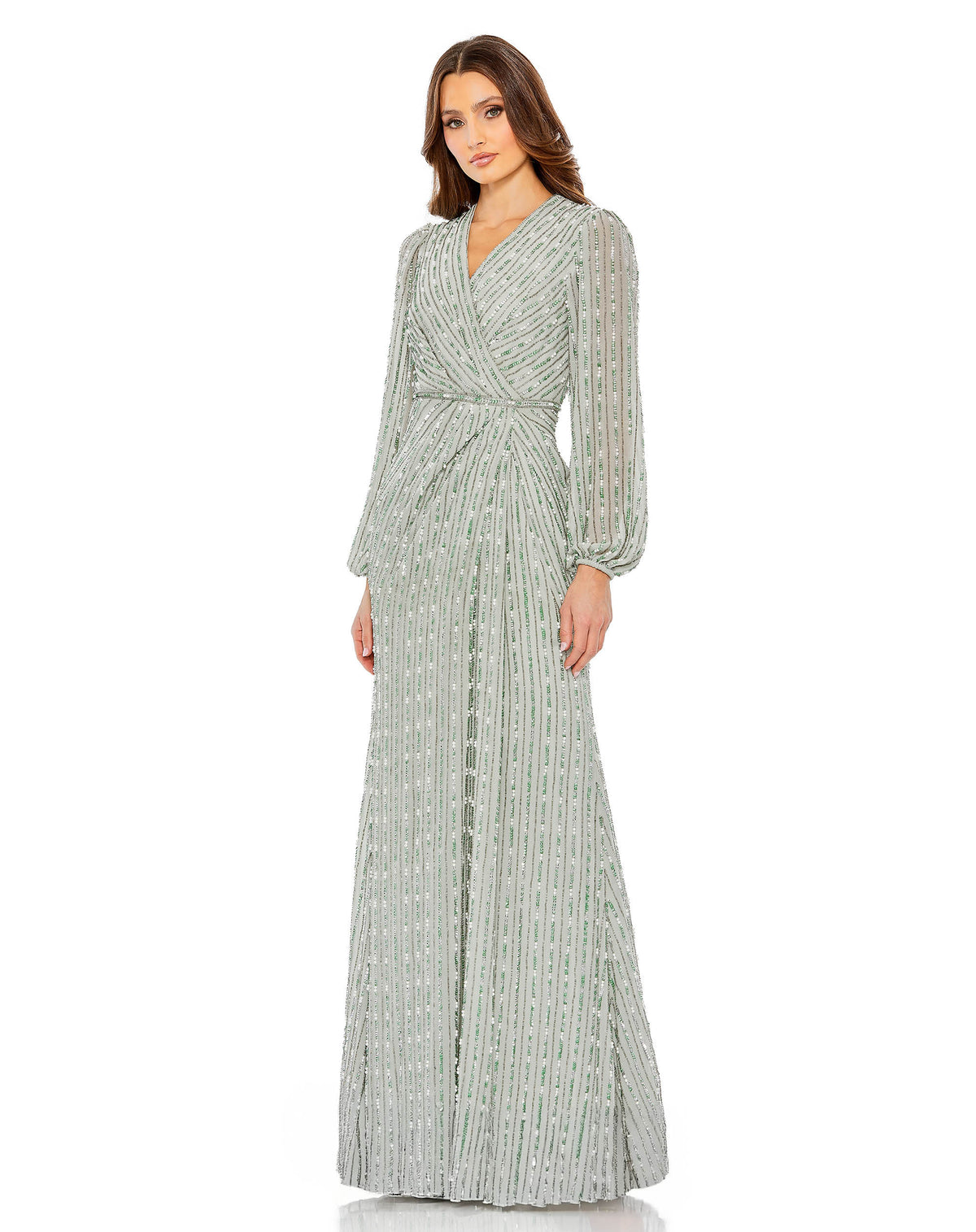 Mac Duggal 10871 Sage