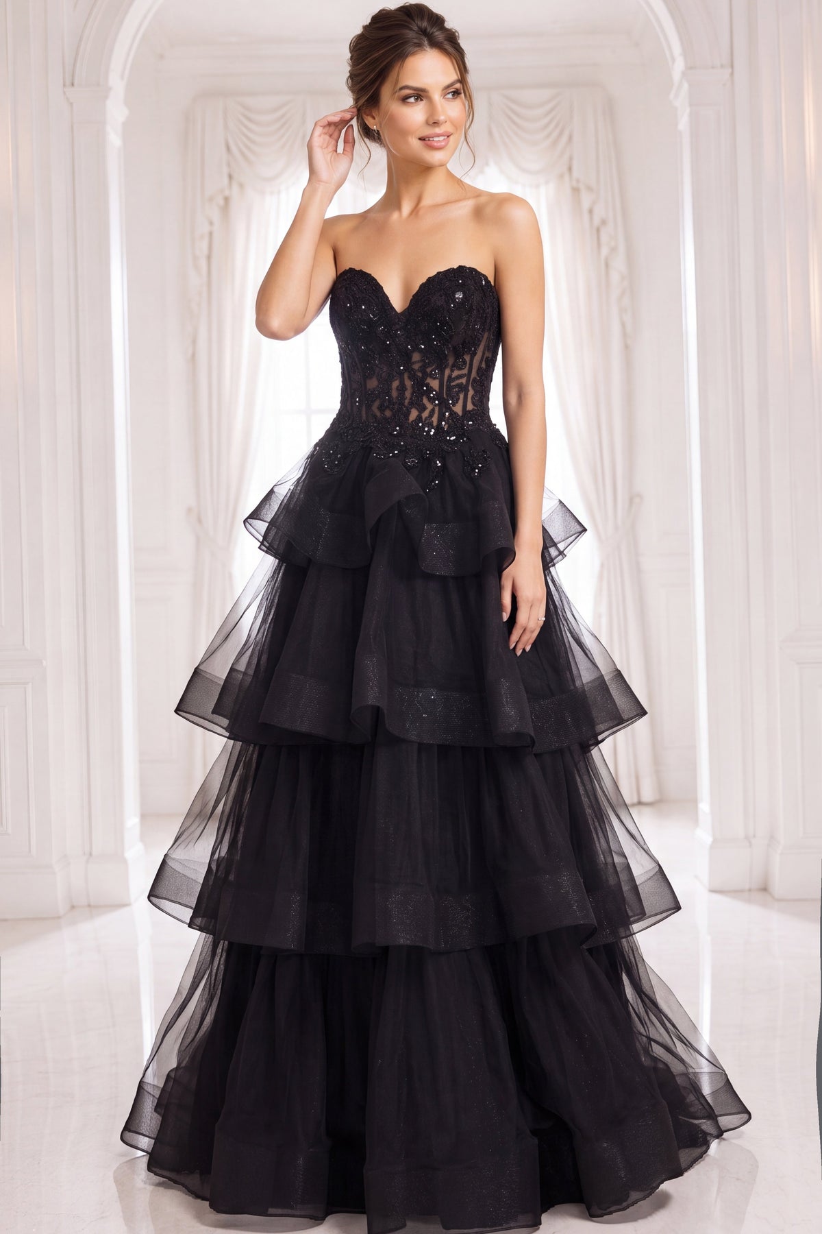 Jovani 40502 BLACK