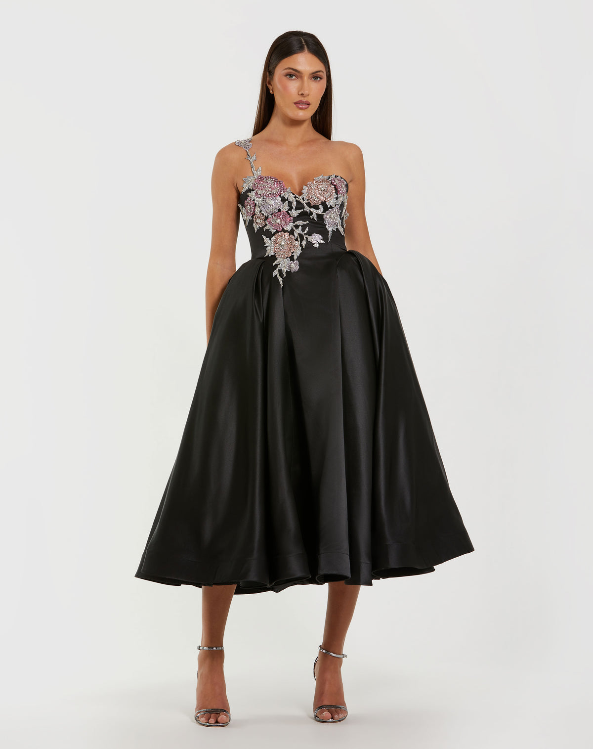 Mac Duggal 11955 Black Multi
