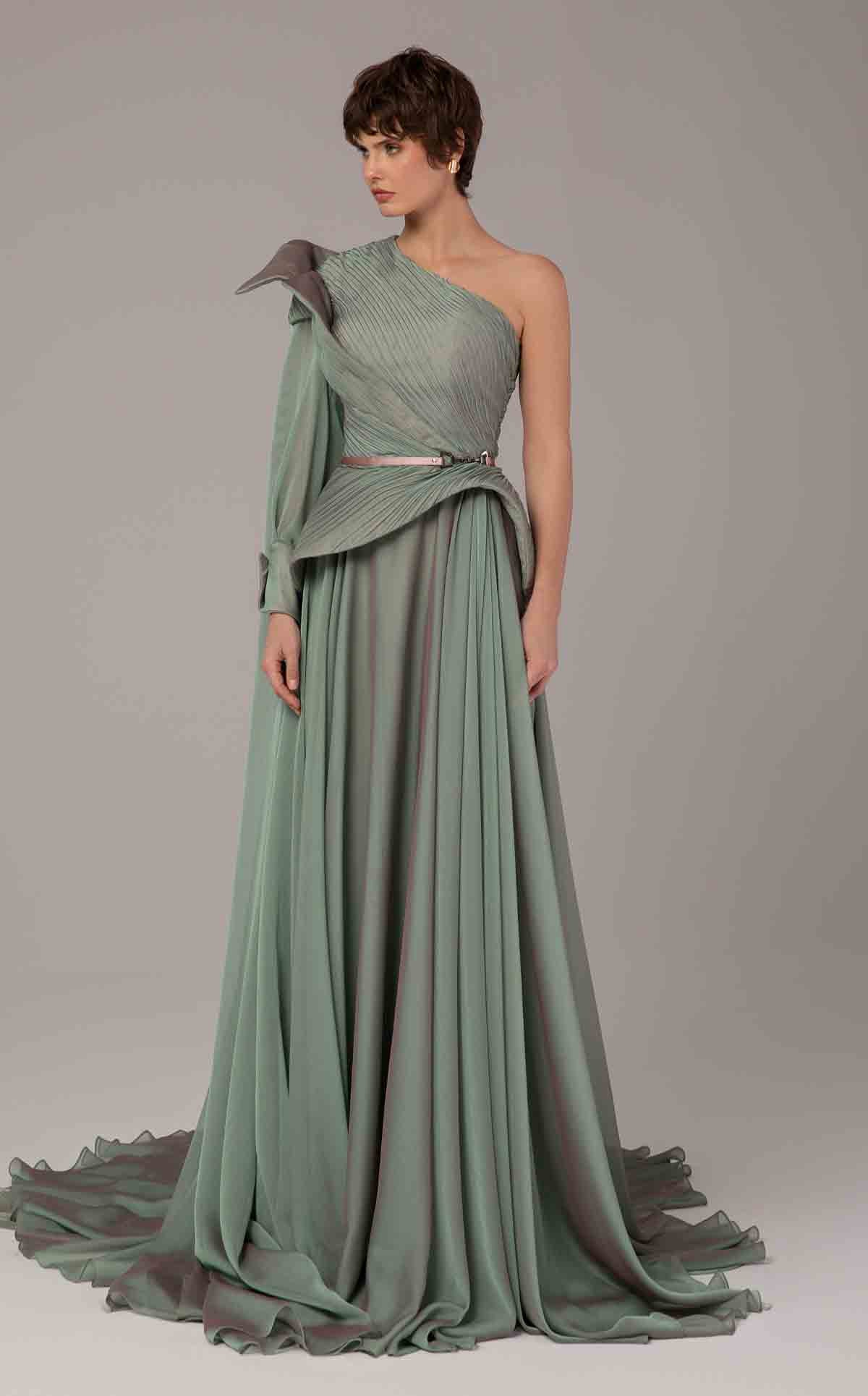 MNM Couture E0097 GREEN